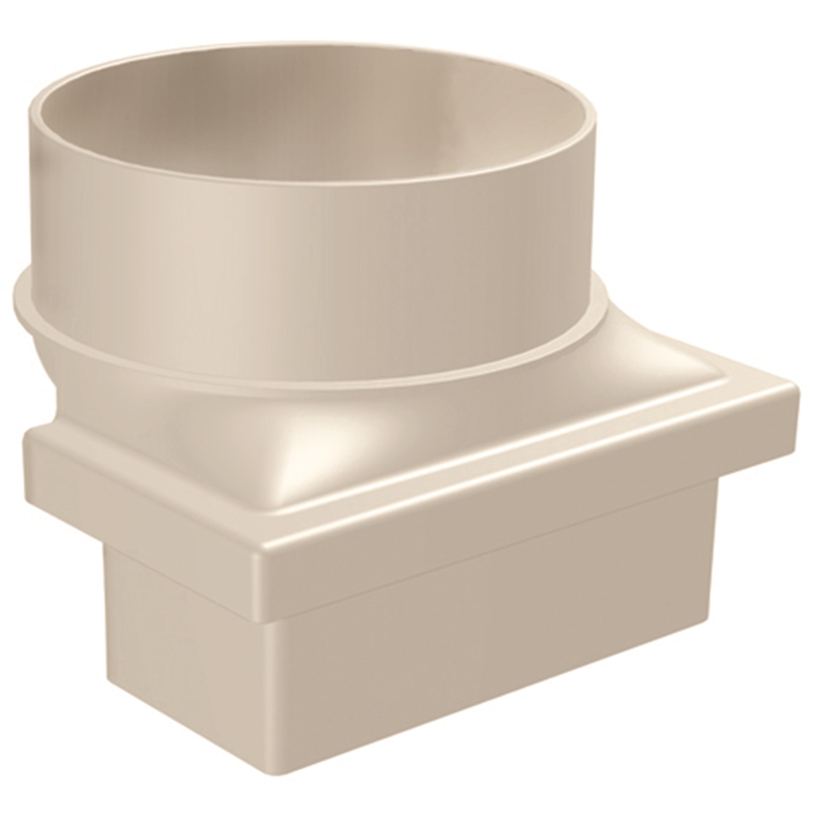 Vinidex 90mm Stormwater To 100 x 50mm Rectangular Downpipe Adaptor
