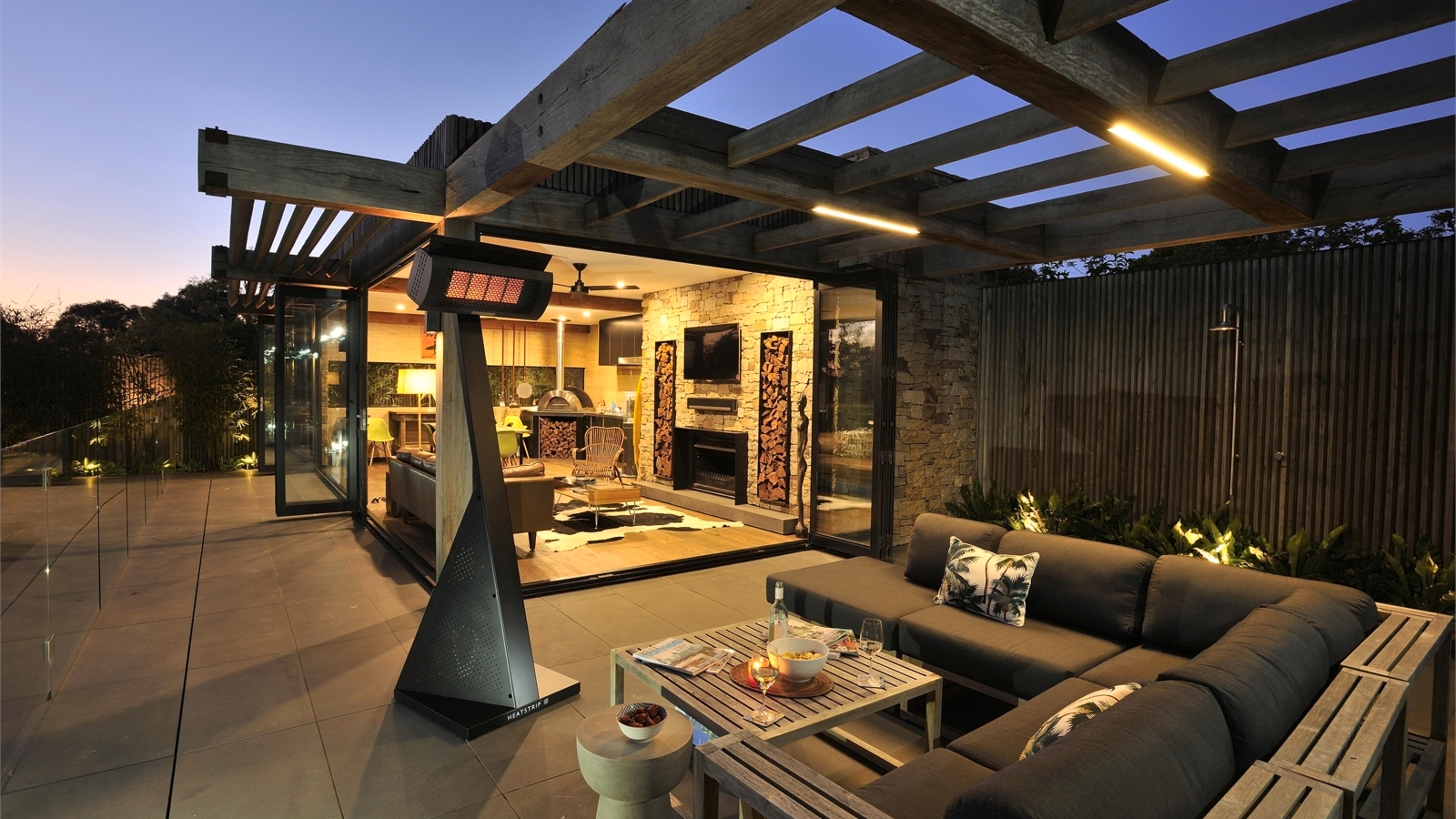 How To Choose The Right Outdoor Heater With Heatstrip - Bunnings Australia