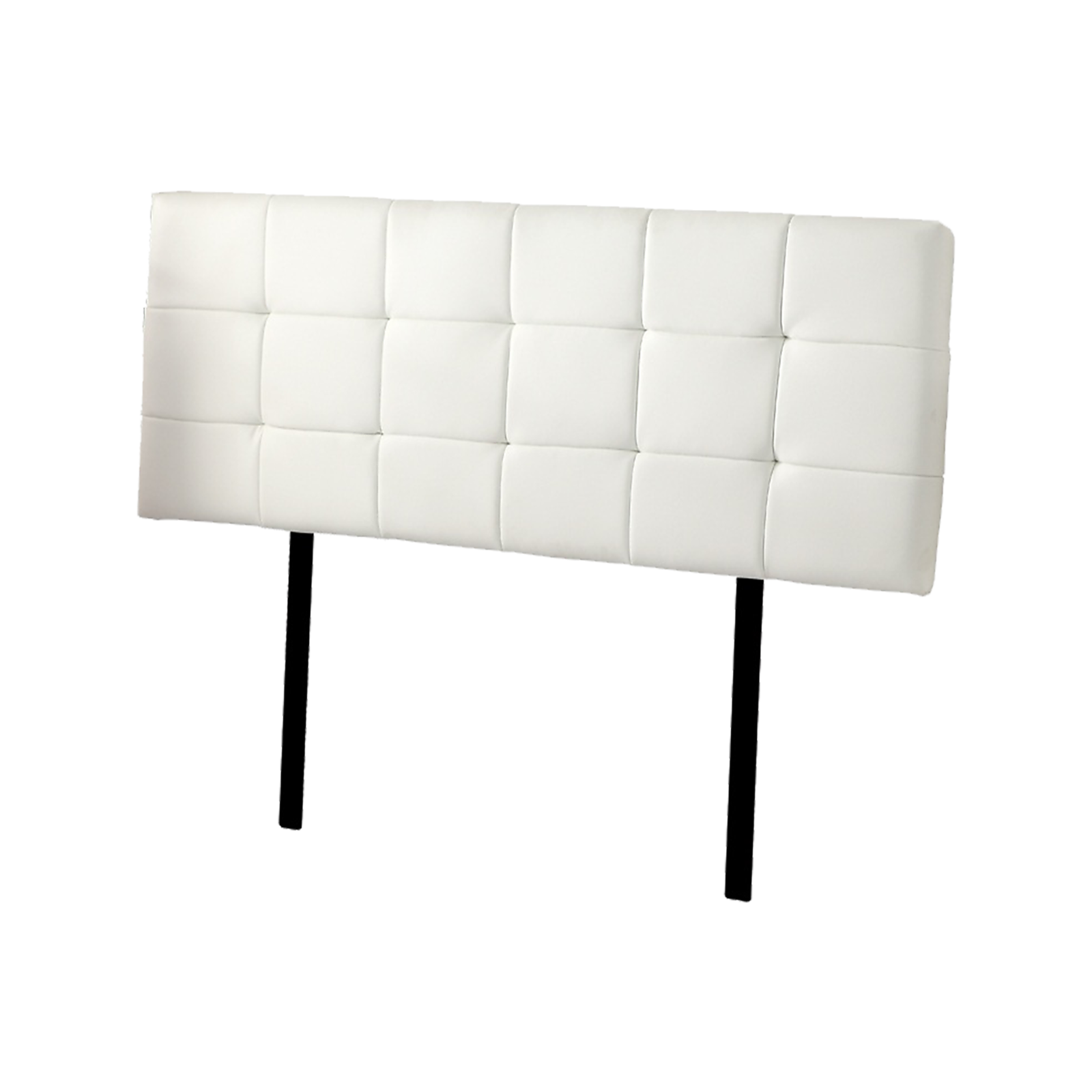 PU Leather Queen Bed Deluxe Headboard Bedhead White Bunnings Australia
