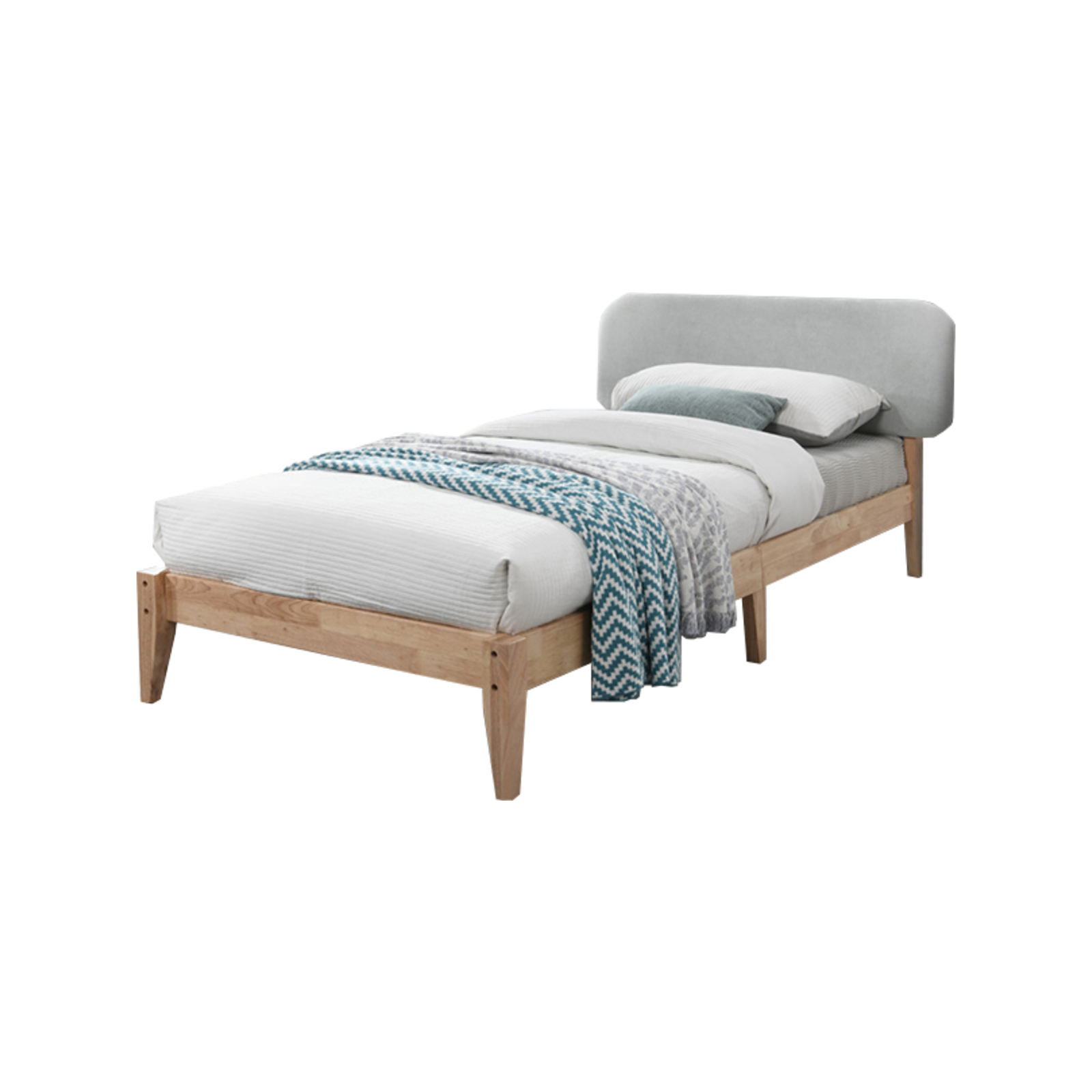 Aspen Single Hardwood Bed Frame and Mattress Set Bunnings Australia