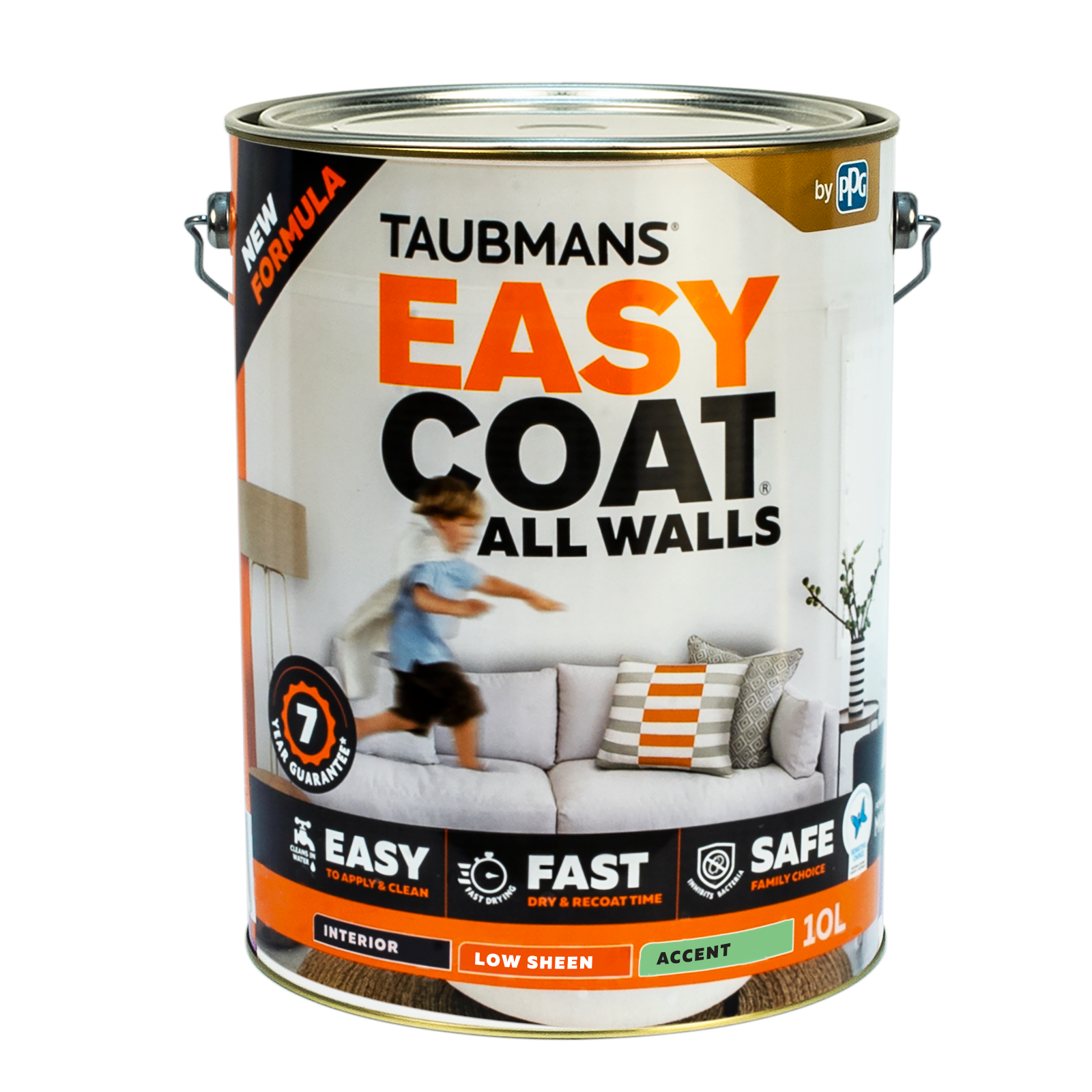 Taubmans 10L Accent Low Sheen Easycoat All Walls Paint Bunnings Australia