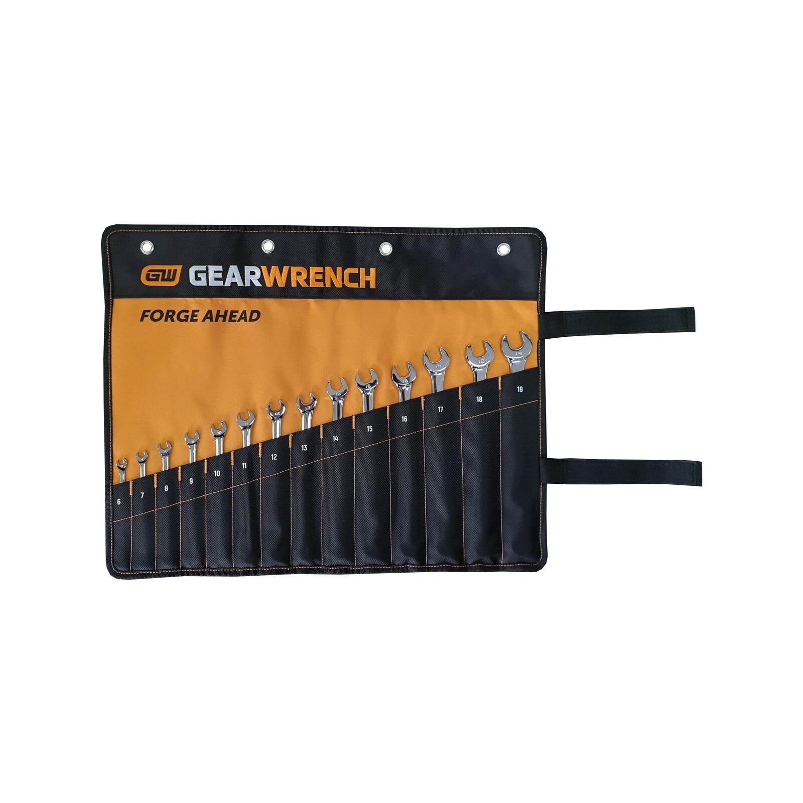 GEARWRENCH 14 Piece 12 Point Long Pattern Metric Combination Wrench Set