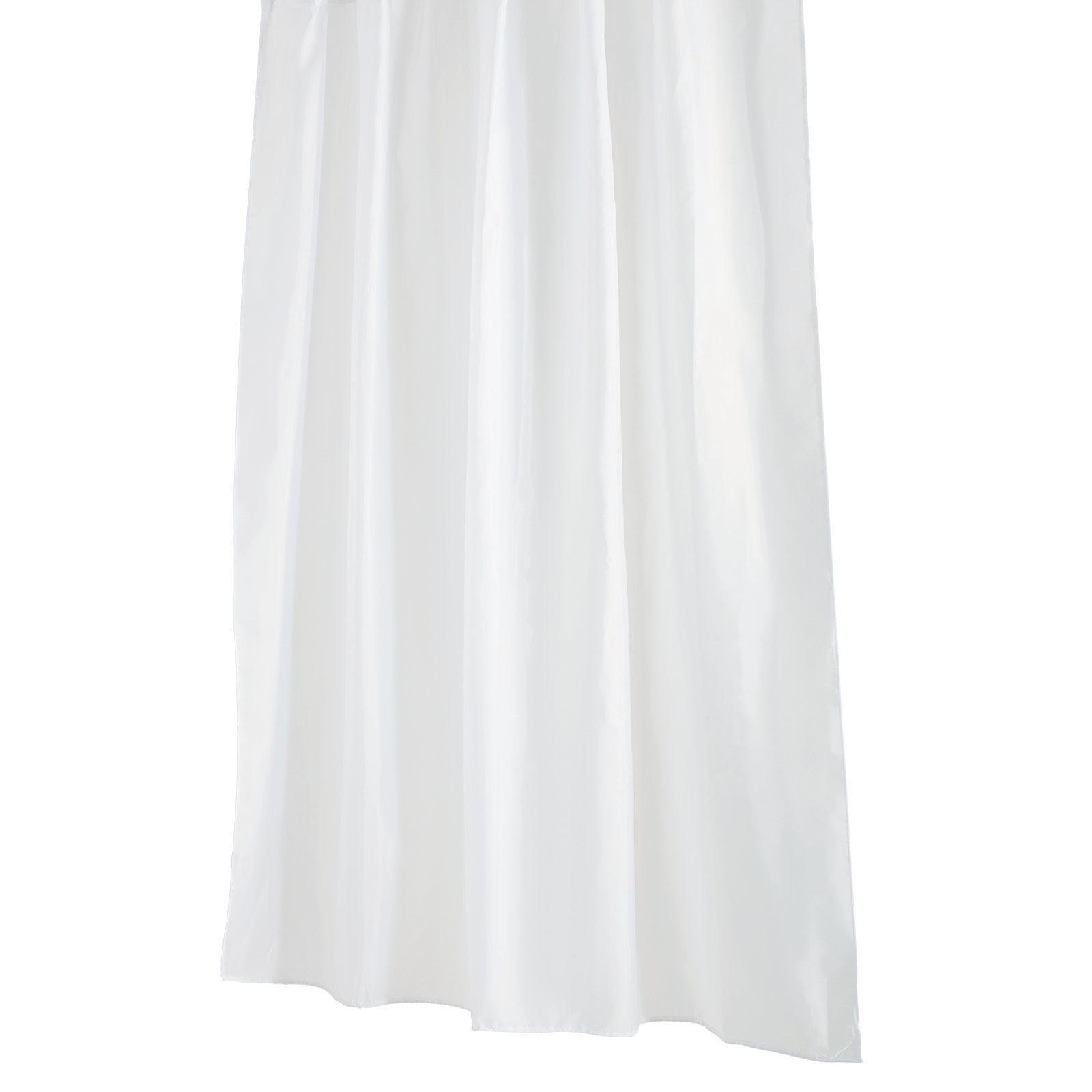 Barelli 180 x 210cm White Polyester Shower Curtain - Bunnings Australia