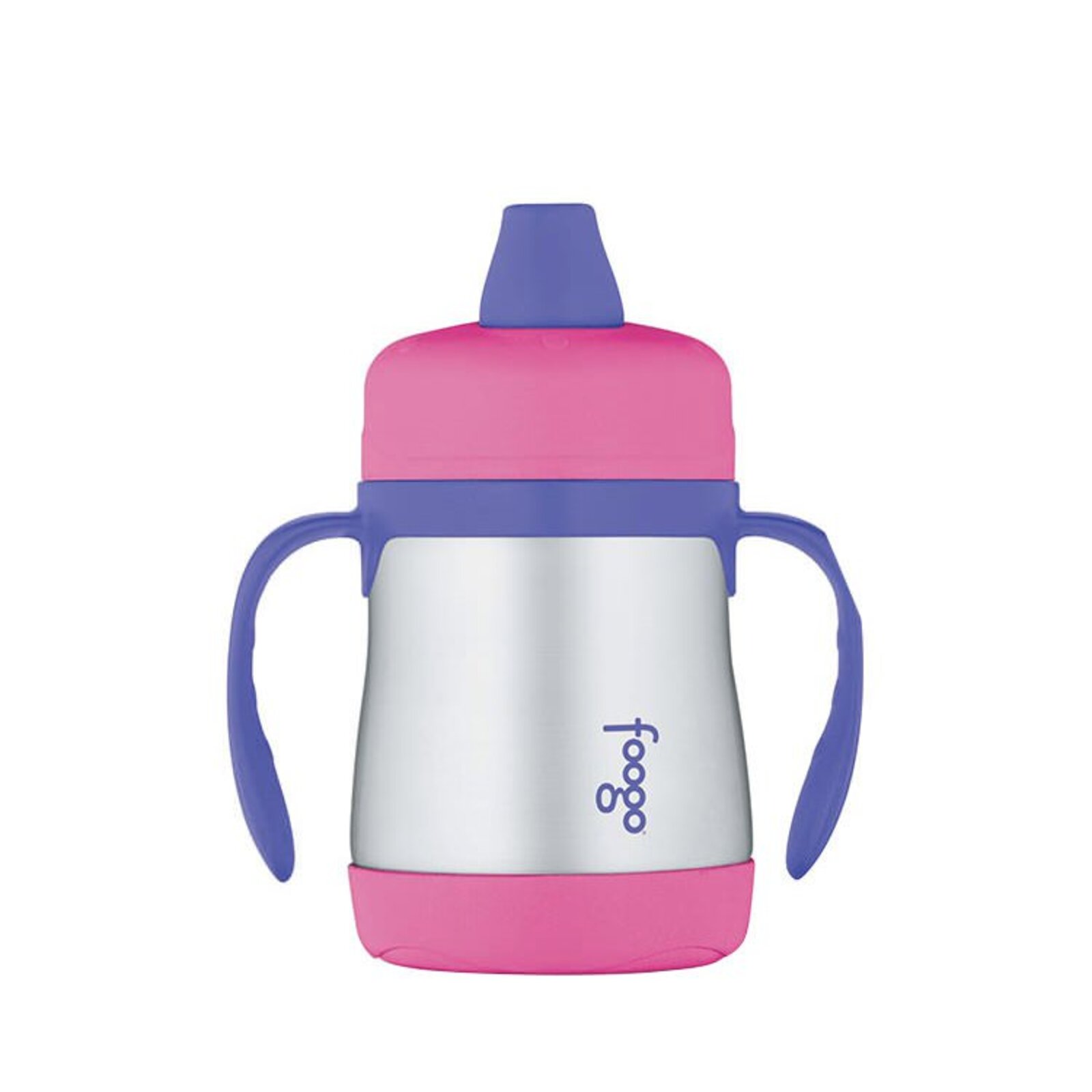 Thermos Foogo Stainless Steel Vacuum Insulated Sippy Cup Pink Bunnings Australia