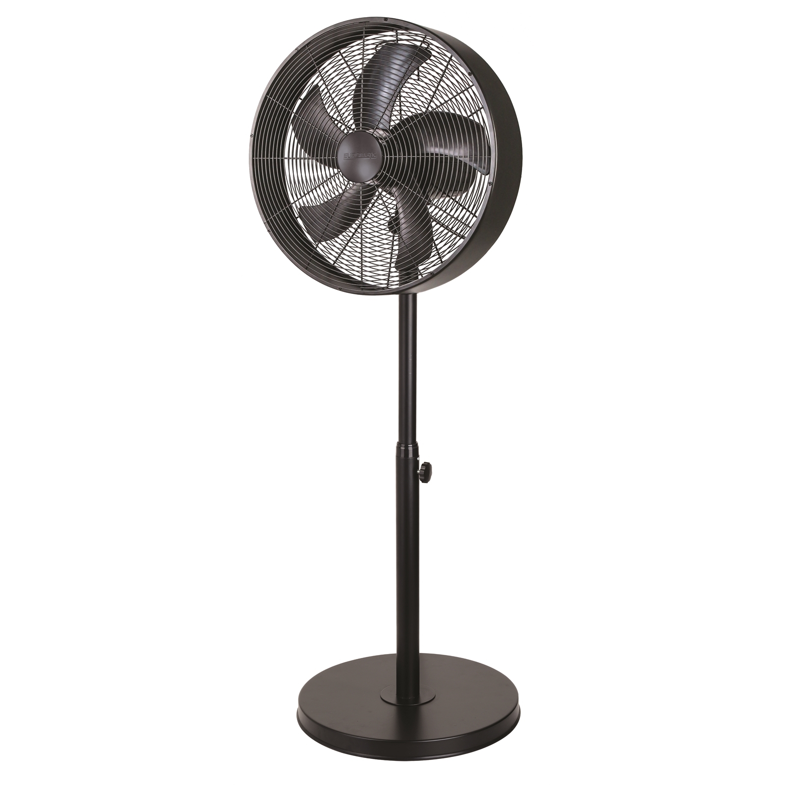 Euromatic 40cm Matte Black Drum Pedestal Fan Bunnings Australia