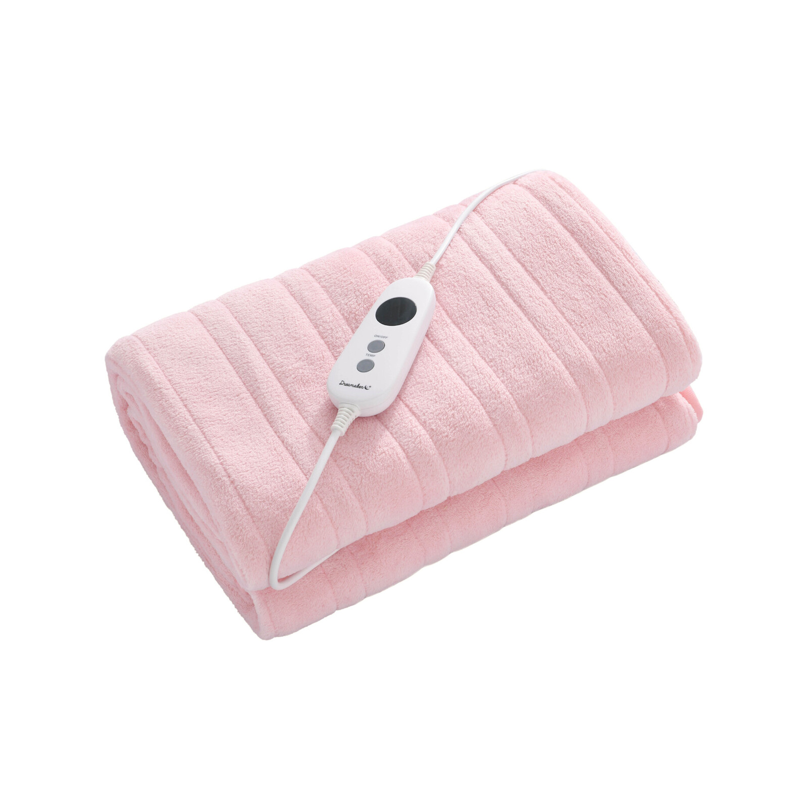 Dreamaker Electric Heated Throw Blanket Blush Pink Bunnings Australia