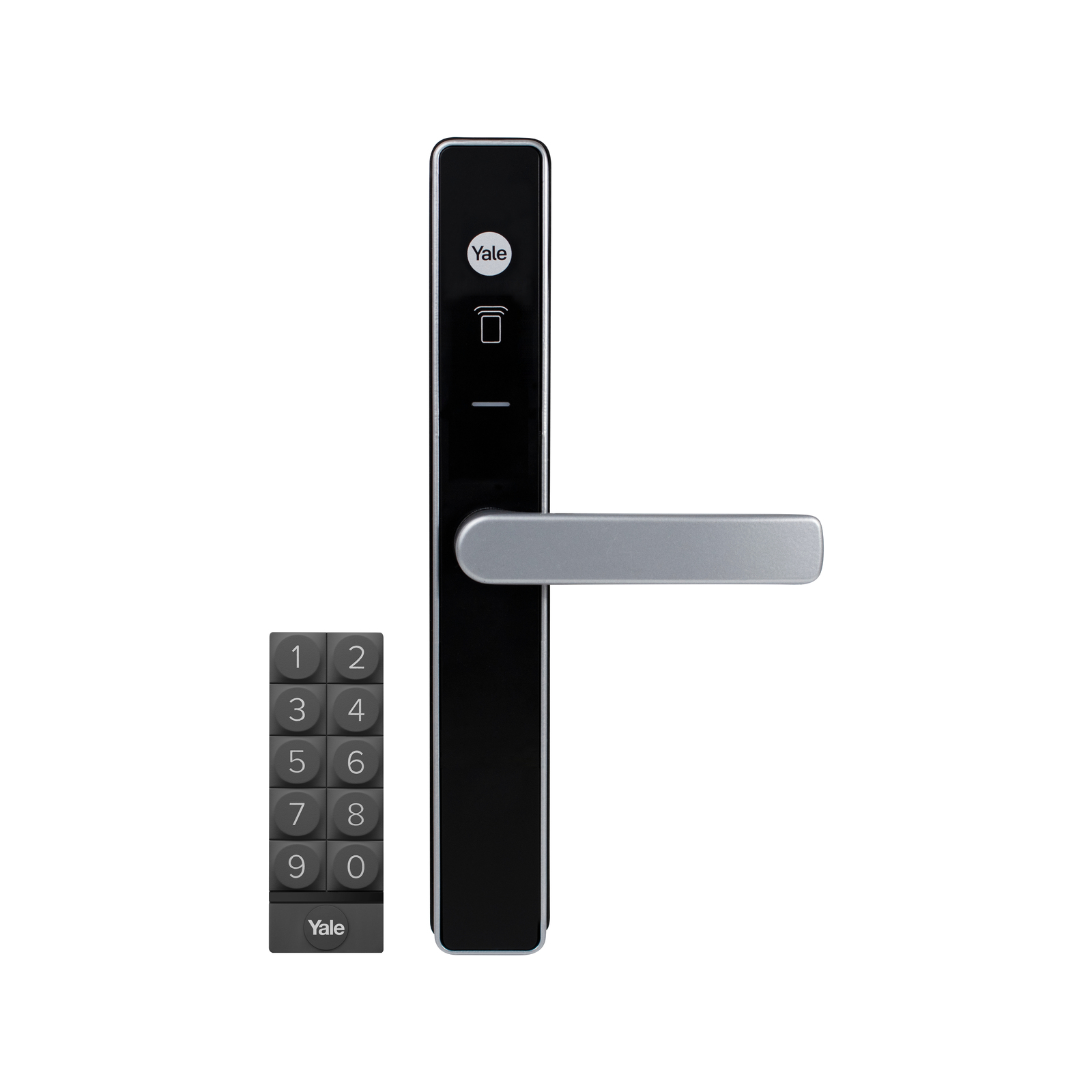 Yale Silver Unity Security Screen Door Lock with Keypad Bunnings