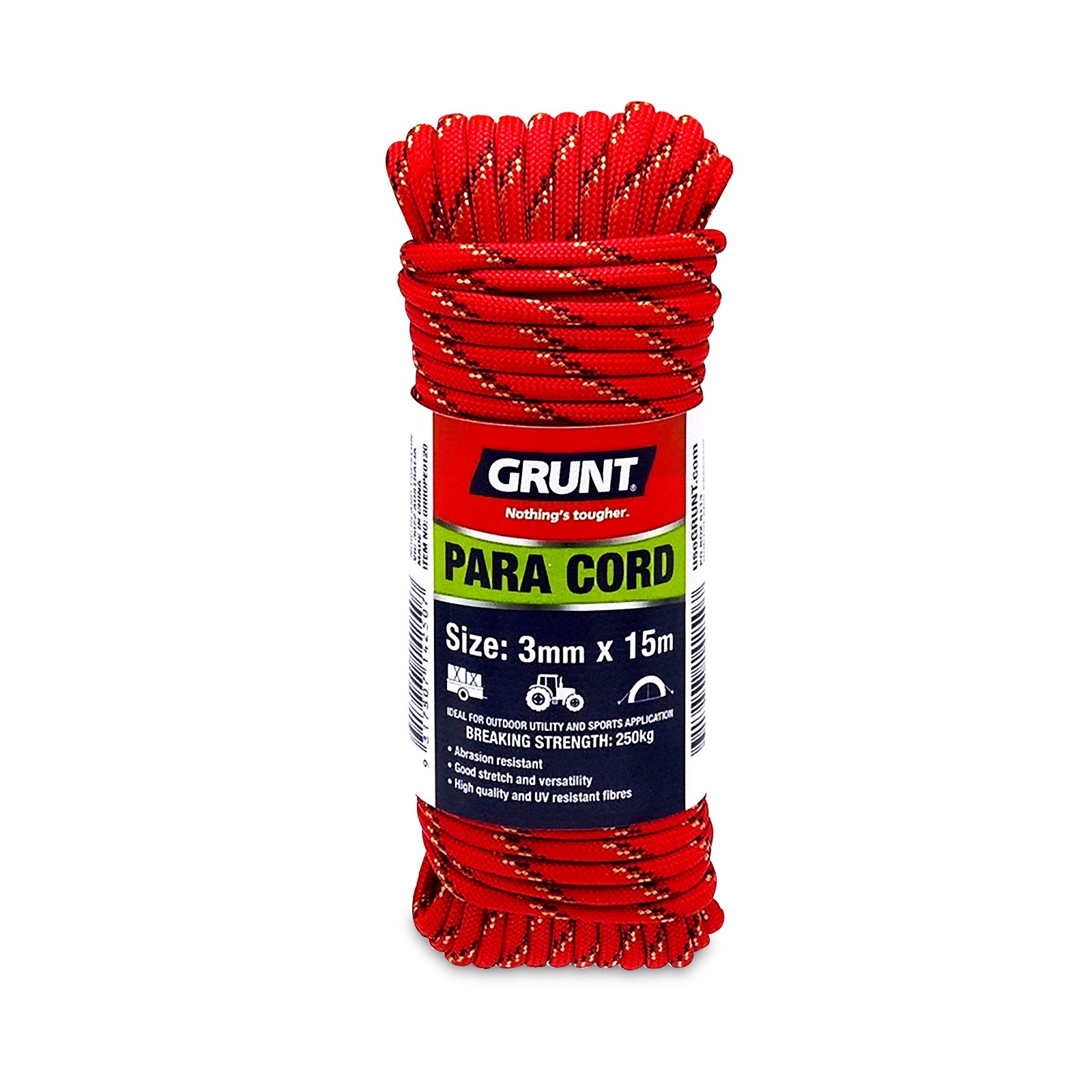 GRUNT 3mm x 15m Para Cord - Bunnings Australia