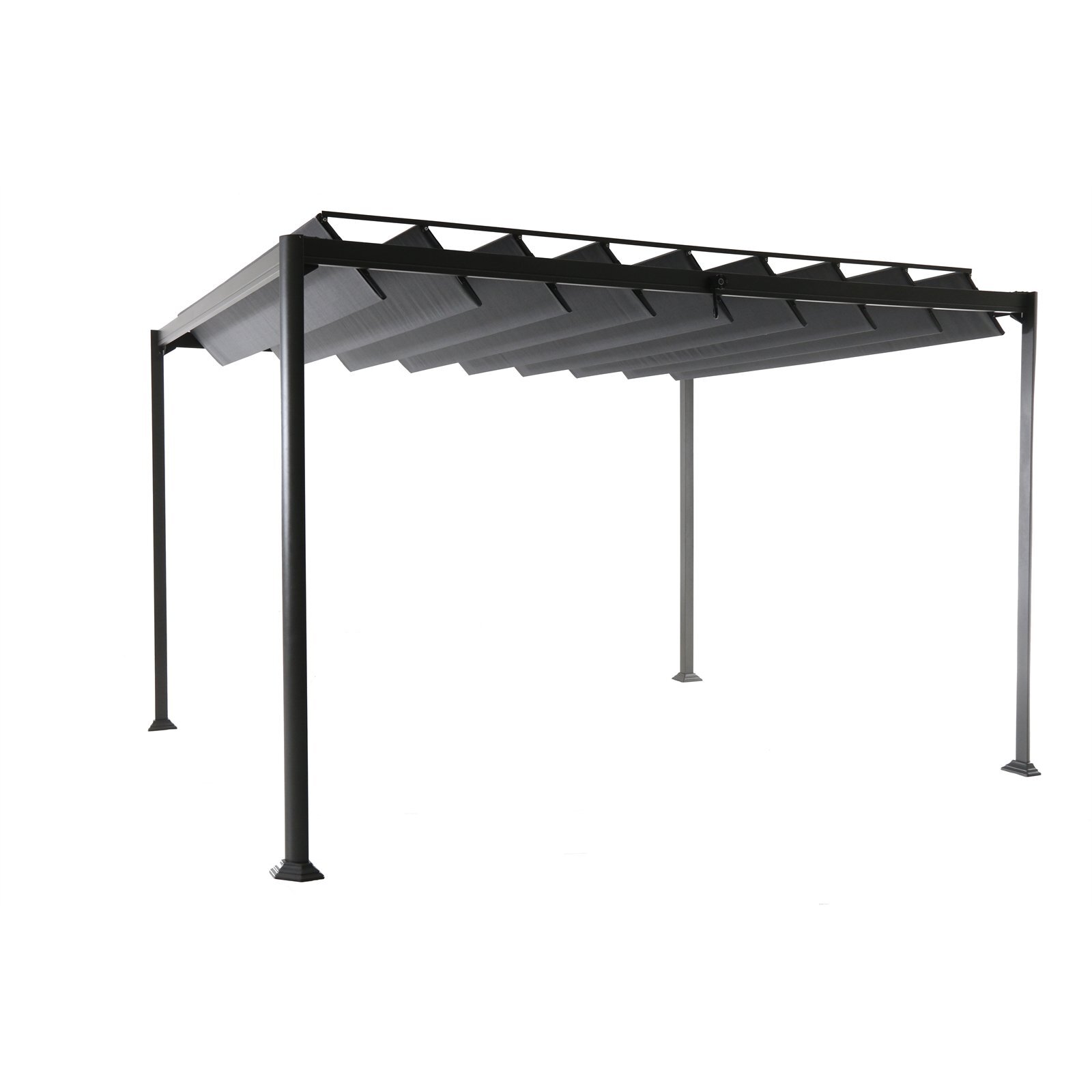 Bunnings Mimosa 3 x 3.6m Louvre Sun Shelter Gazebo PriceGrabber