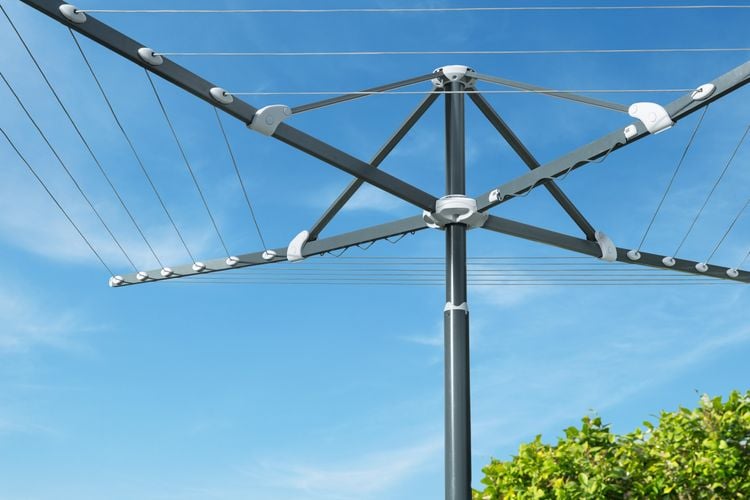 Underside of a Hills hoist