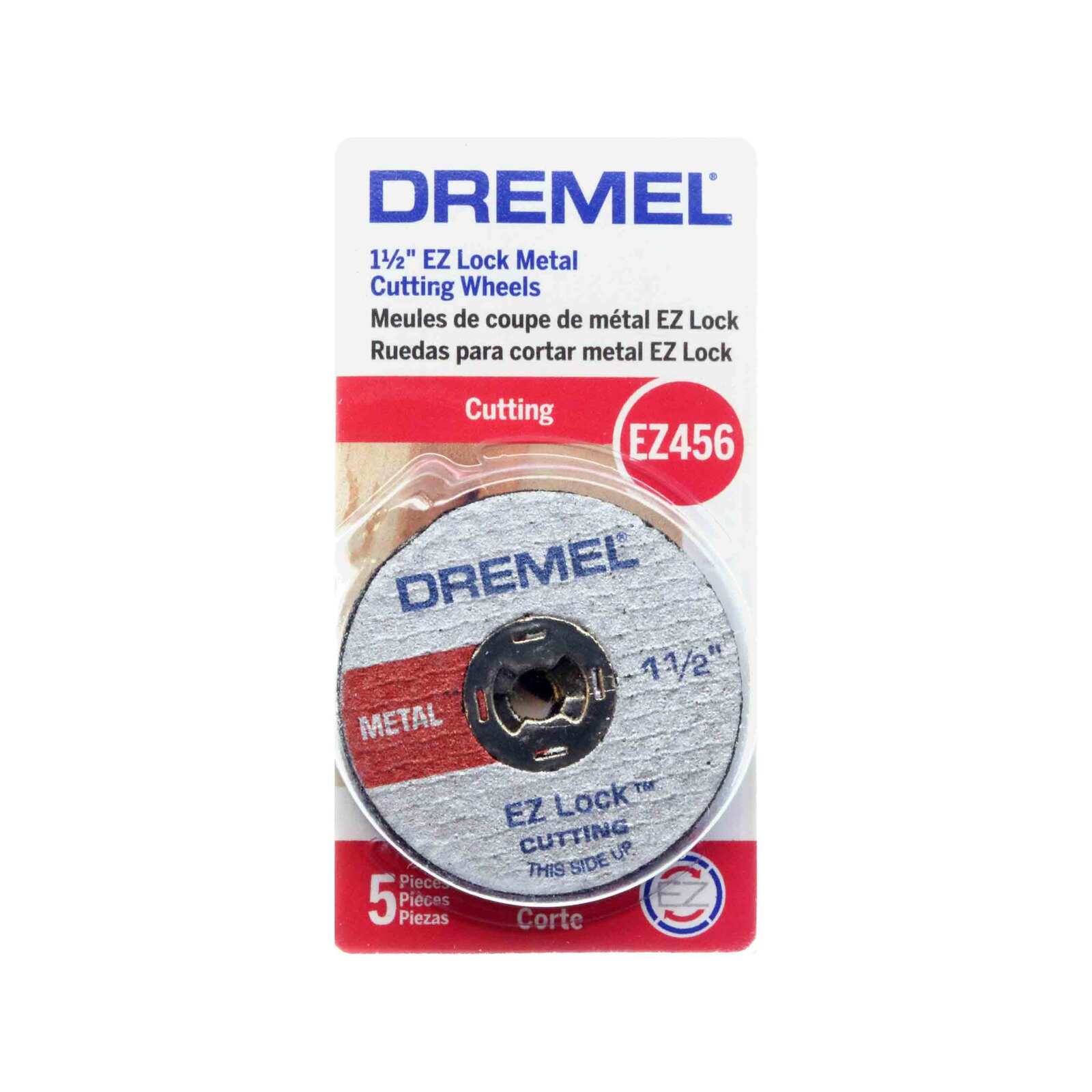 Dremel EZ Lock™ 38mm (EZ456) Metal Cut Off Wheels 5 Pack Bunnings