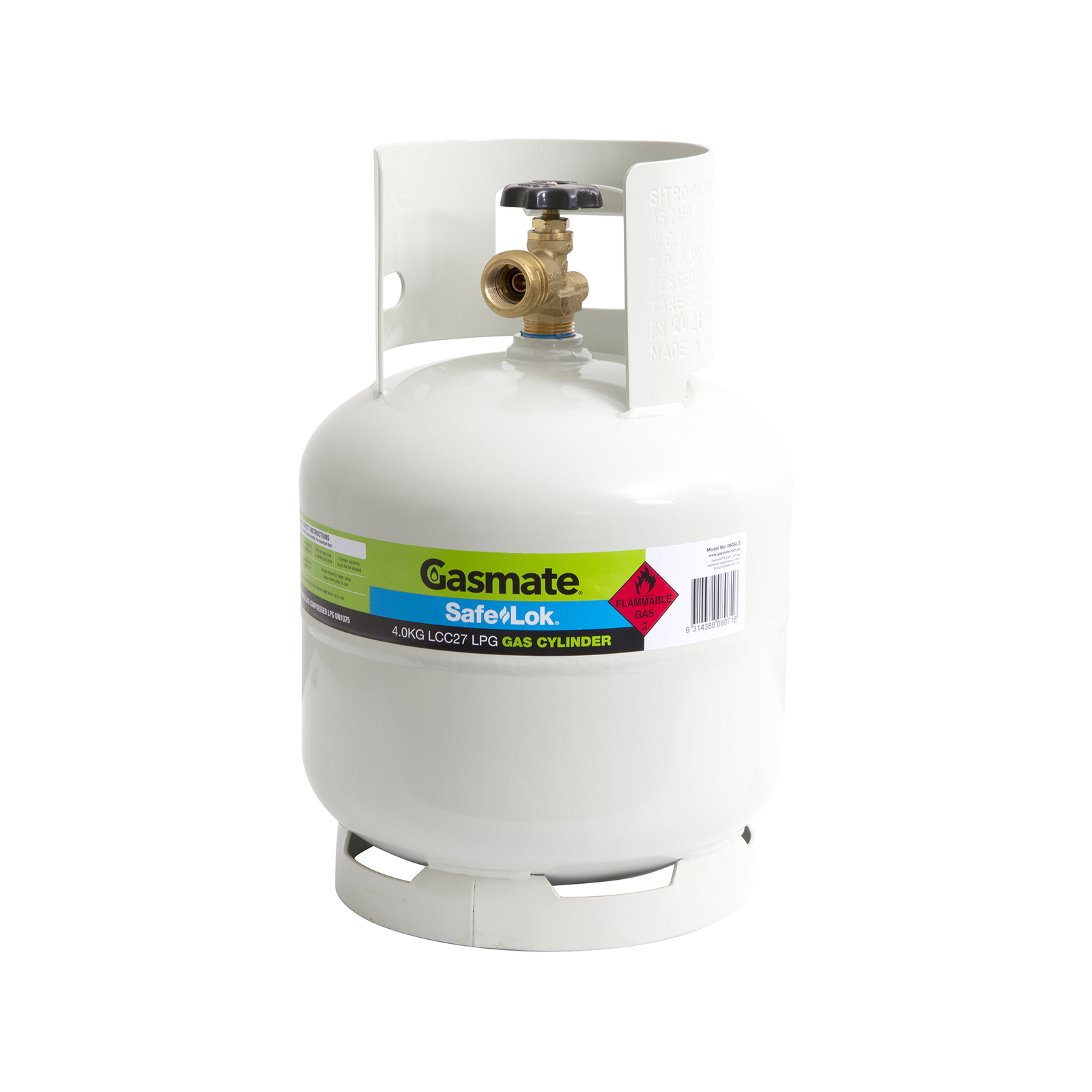 Gasmate Safe Lok LCC27 4kg Propane Gas Cylinder Bunnings Australia