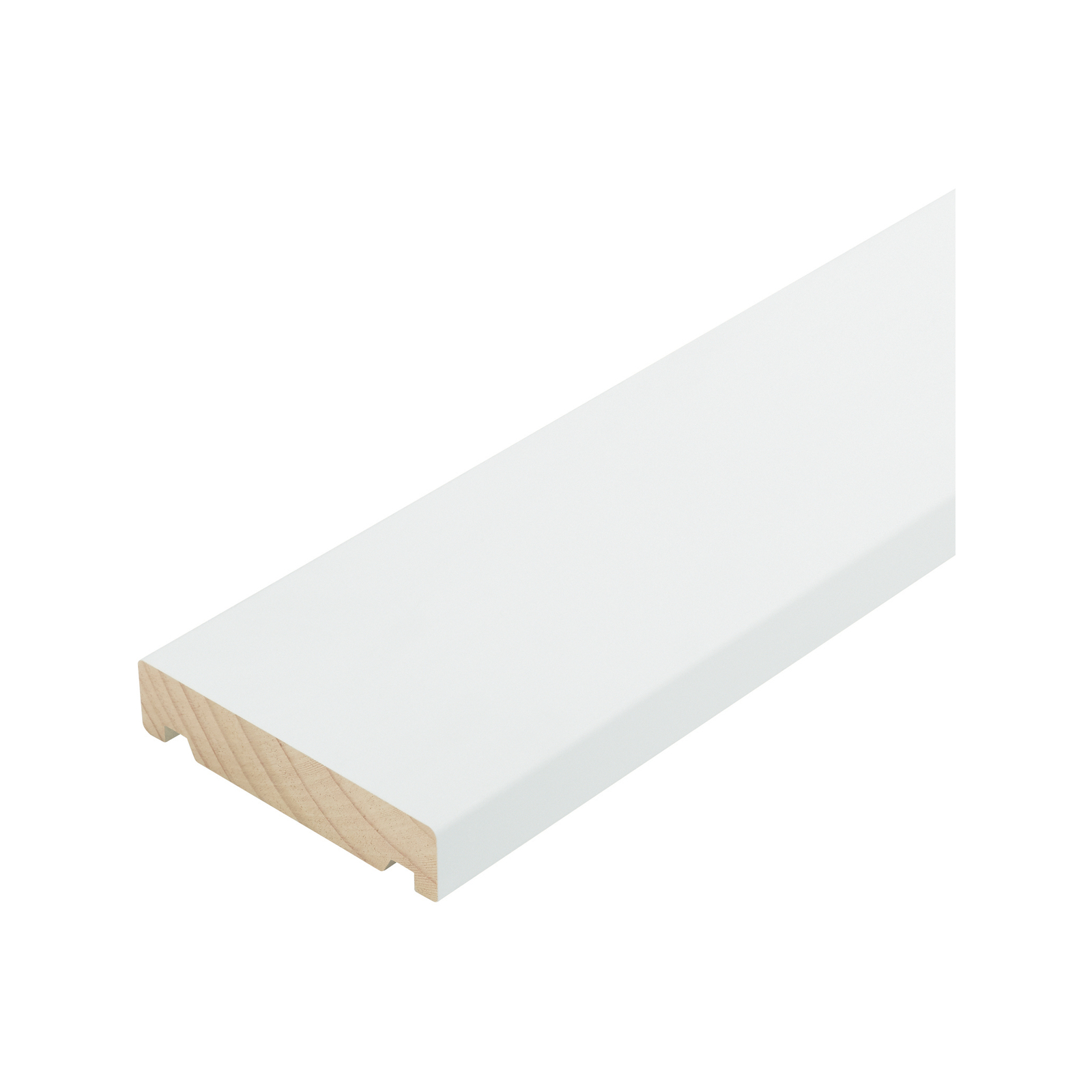 Hume 136 x 30mm x 5.4m Finger Jointed PrePrimed Double Groove Door