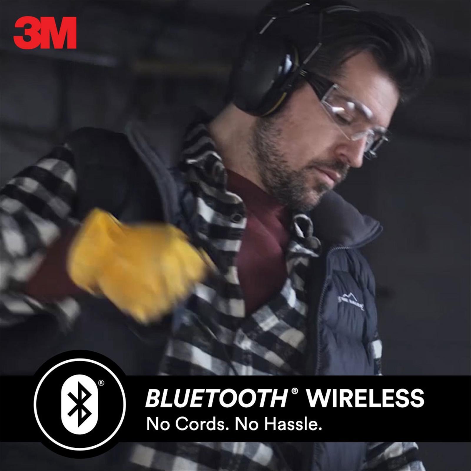 3M WorkTunes Call Connect Bluetooth Ear Muffs Bunnings Australia