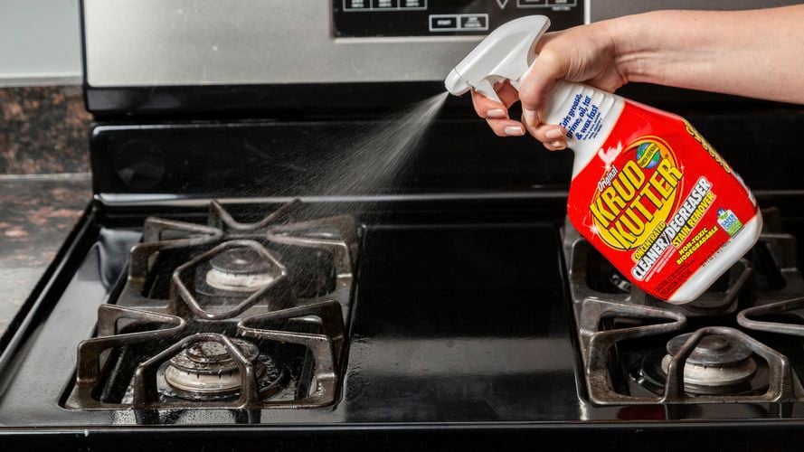 Spray, Sparkle, Shine! Our magical cleaner products transform your stove, tackling mess and revealing its true brilliance.