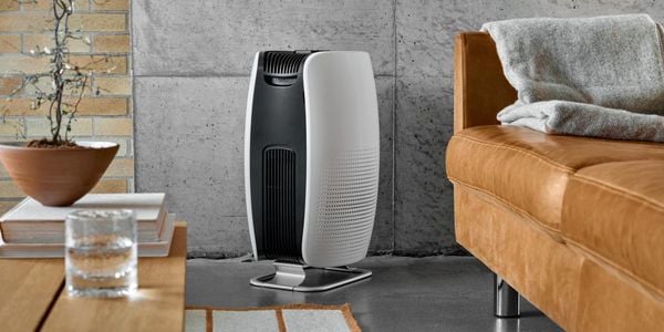 Mill air purifier in lounge room 