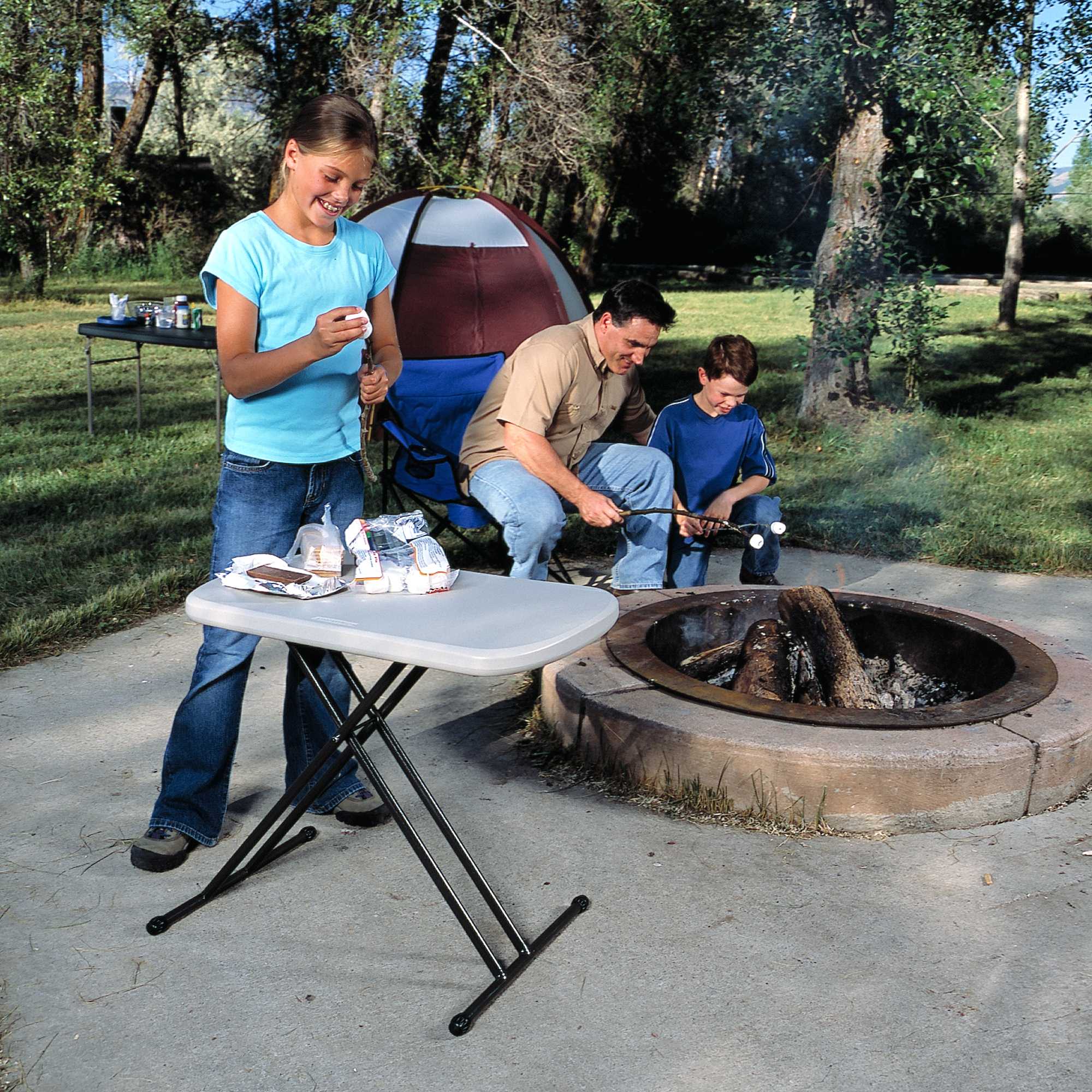 Lifetime Filleting Table with Tap and Sink