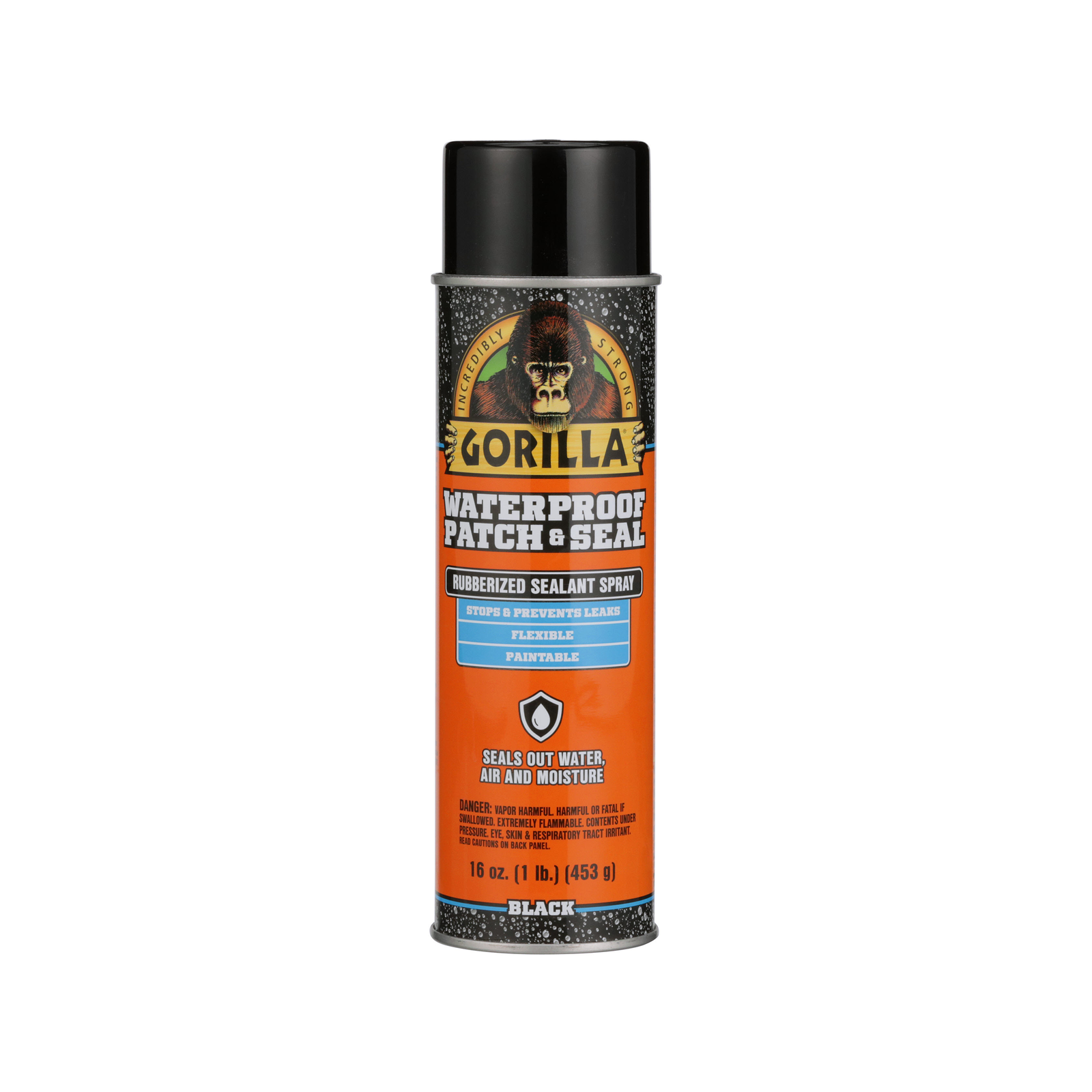 Gorilla 453g Black Waterproof Patch And Seal Spray Bunnings Australia