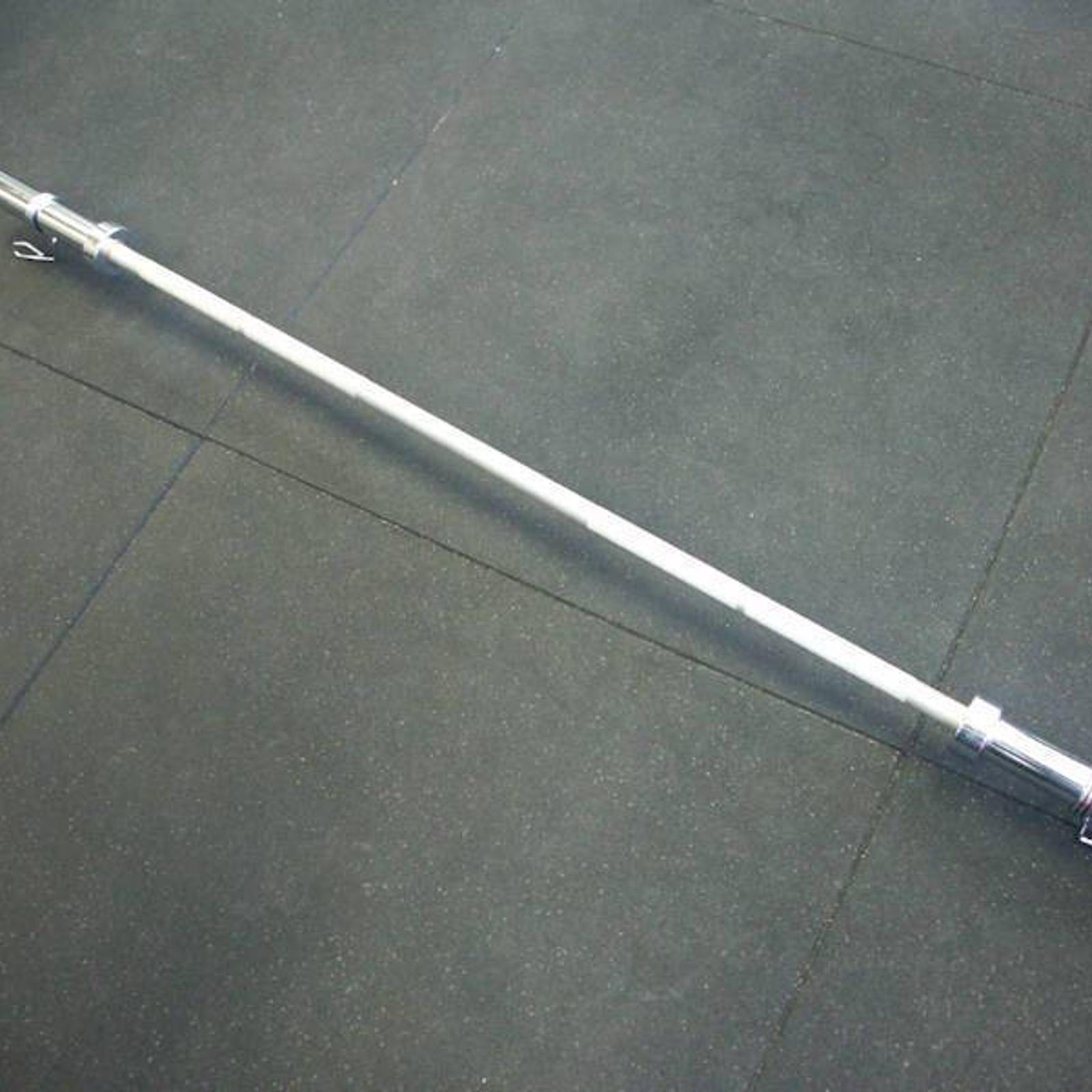 2.1m 15kg Olympic Weightlifting Training Barbell Bushing Bar Bunnings