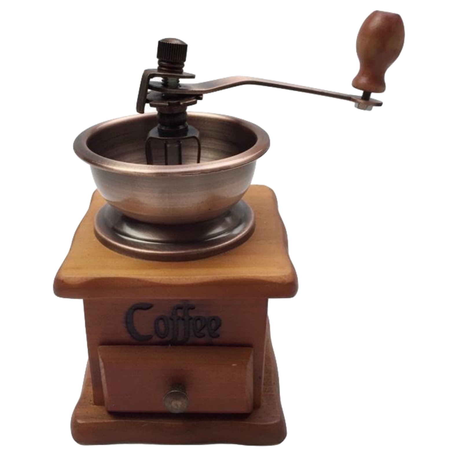 Antique Wooden Coffee Grinder Mill Manual Bunnings Australia