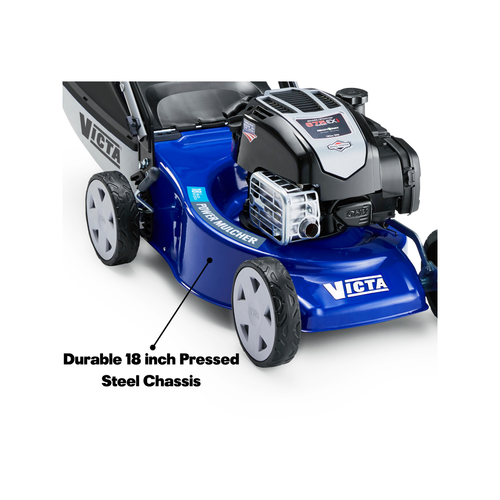Victa Power Mulcher 18" Mulch Or Catch Petrol Lawn Mower Bunnings