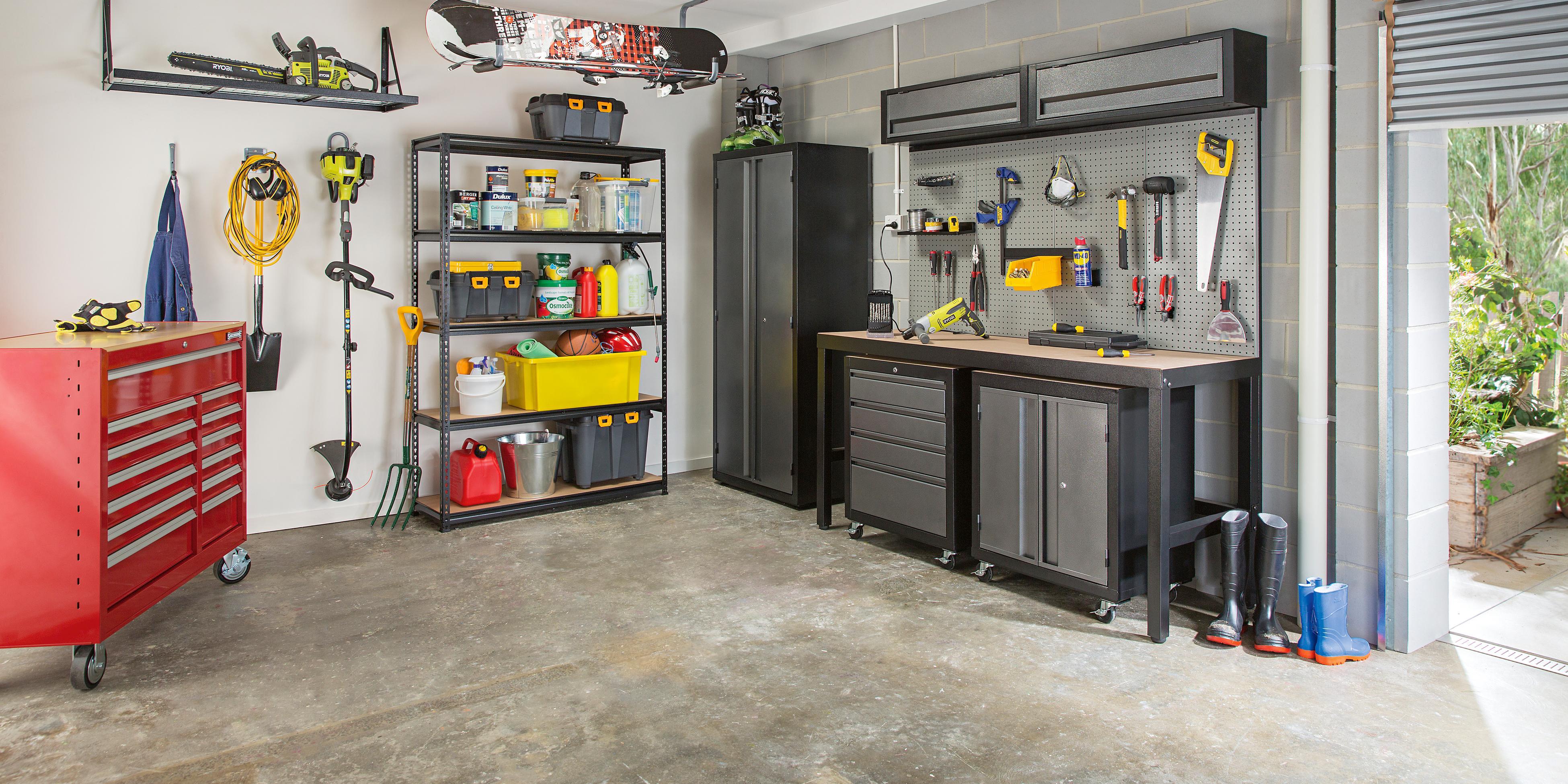 Bunnings deals garage shelving