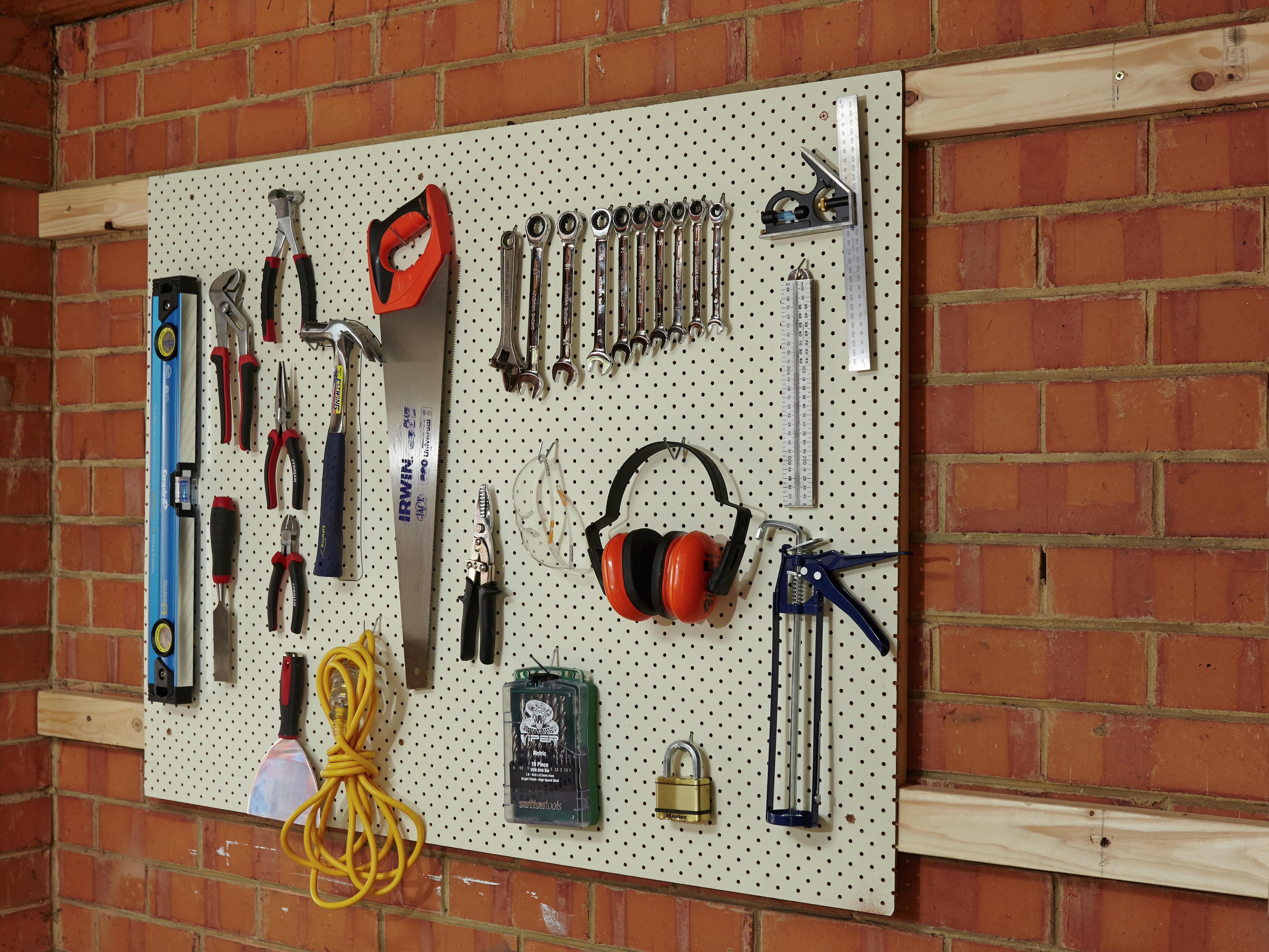 Pegboard Tool Cabinet, Woodworking Project