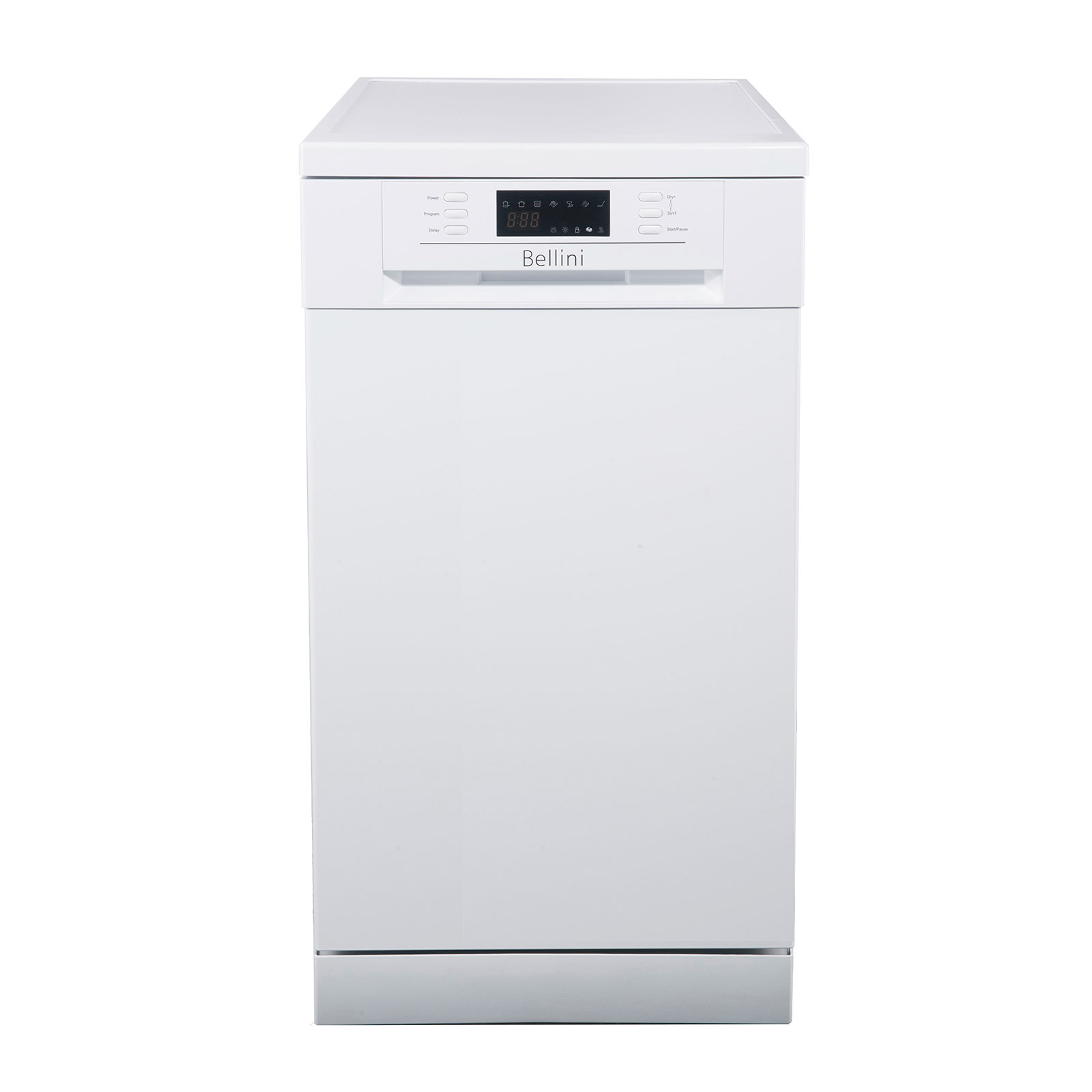 Bellini 45cm White 9 Place Setting 6 Programs Dishwasher Bunnings Australia