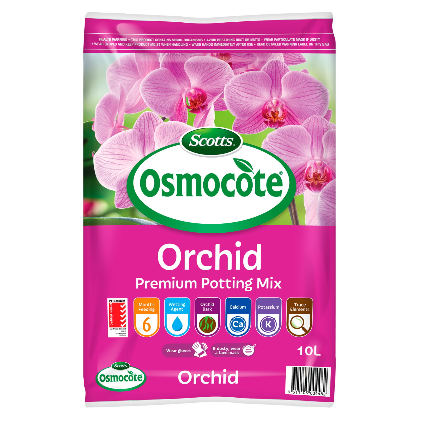 Scotts Osmocote 10L Orchid Premium Potting Mix Bunnings Australia