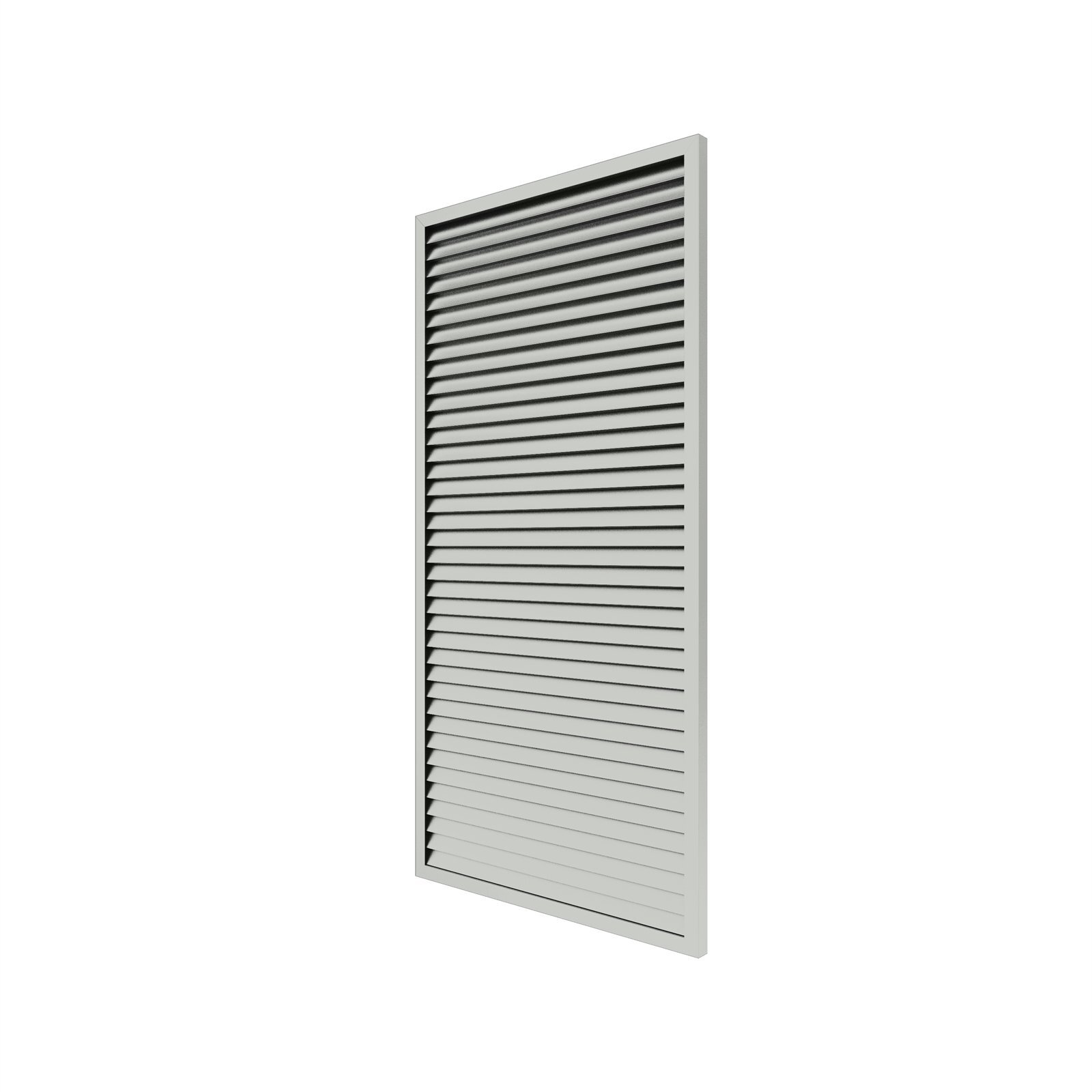 Protector Aluminium 1200 x 2400mm Welded 65 x 16mm Louver Panel - Shale ...