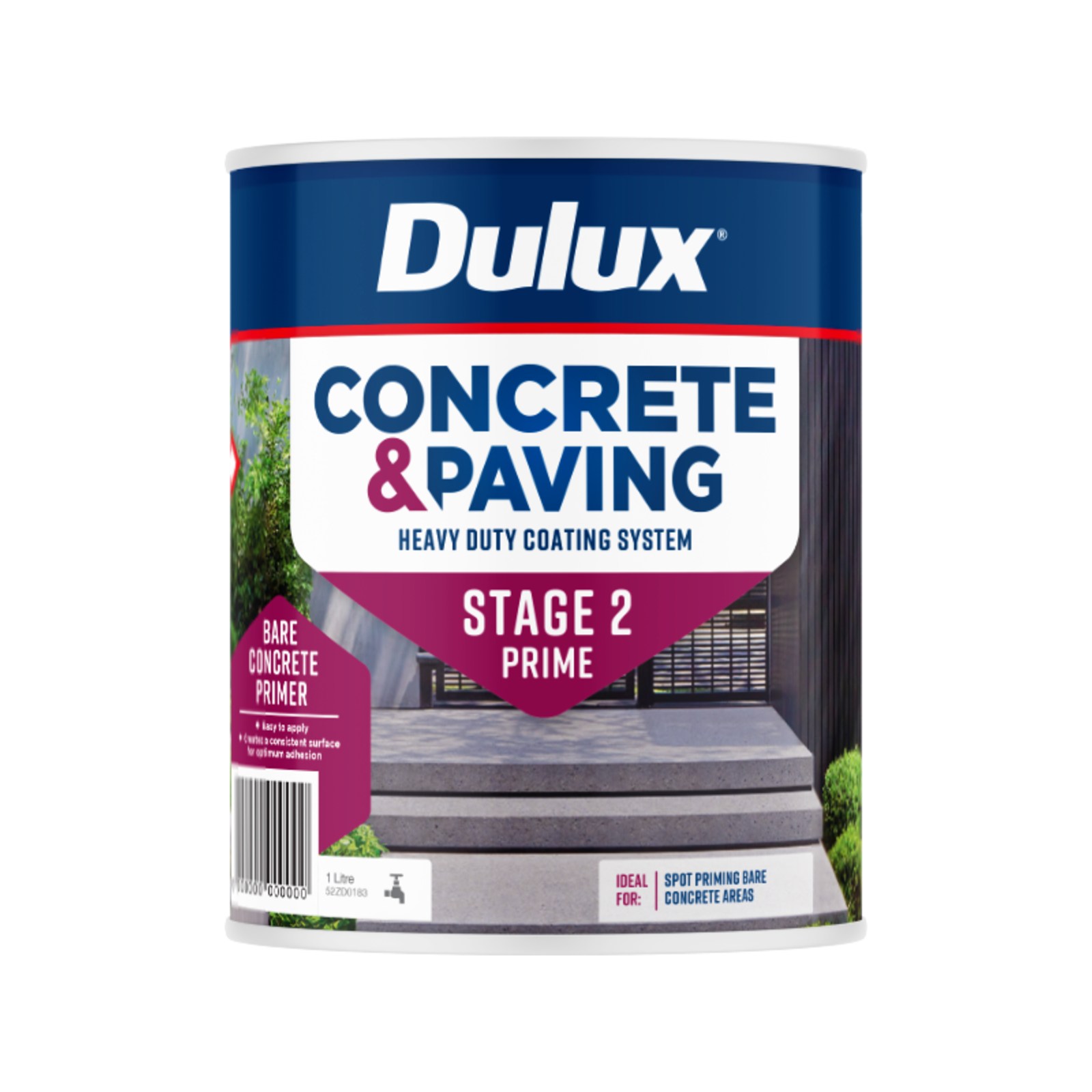 Dulux 1L Concrete & Paving Bare Concrete Primer - Bunnings New Zealand