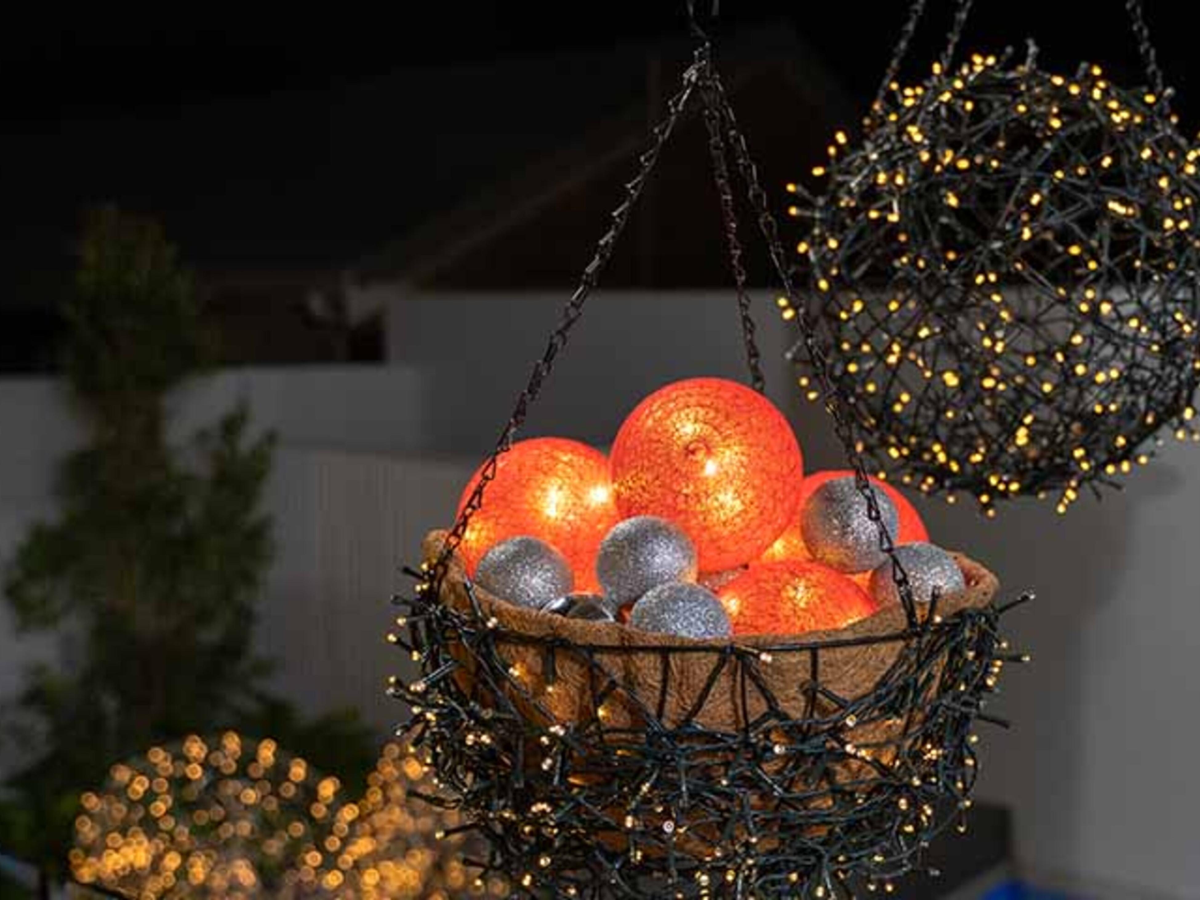 How To Make Bauble Bird Nests And Light Spheres - Bunnings Australia