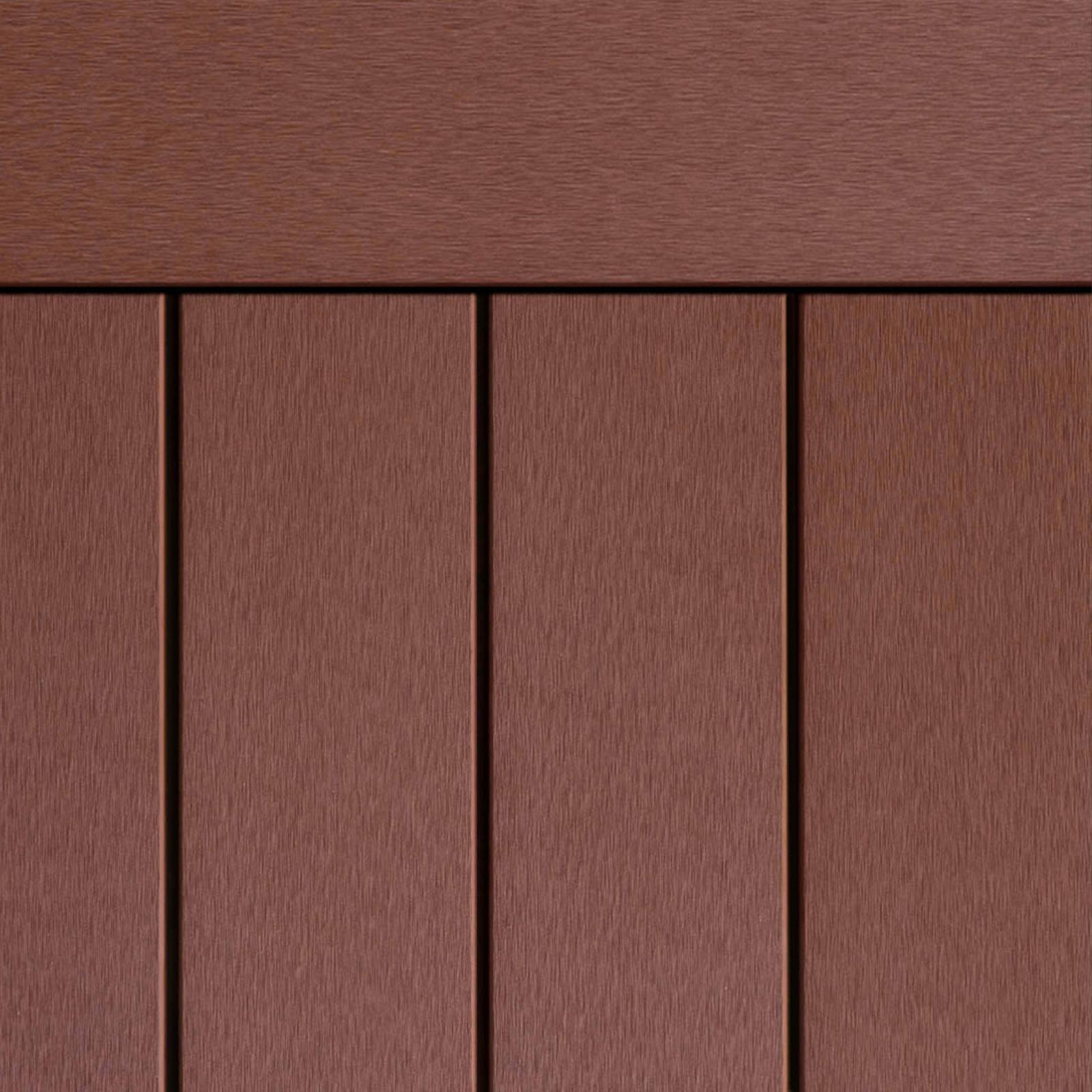 Ekodeck 137 x 23mm 5.4m Red Rock Classic Grooved Composite Decking