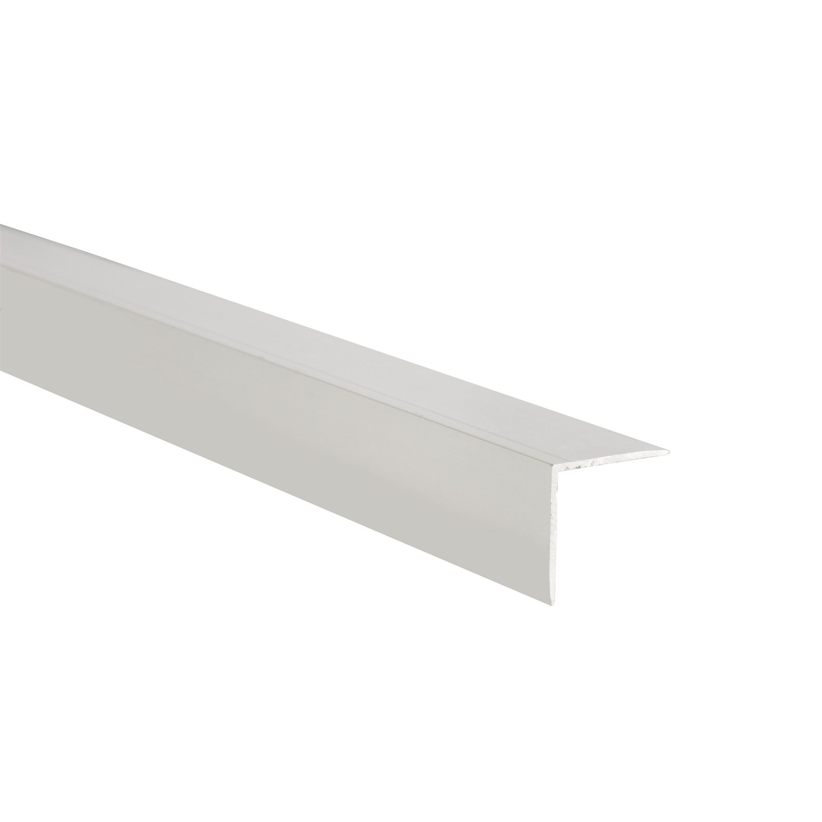 QEP 2.5m x 14mm White Angle Tile Trim - Bunnings Australia