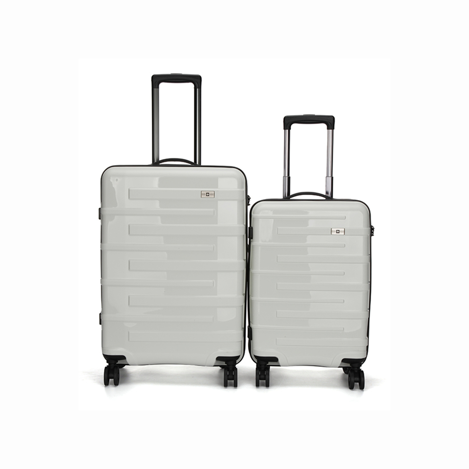 Swiss Luggage Suitcase Lightweight rolling HardCase 2PCS 20"&24" Set