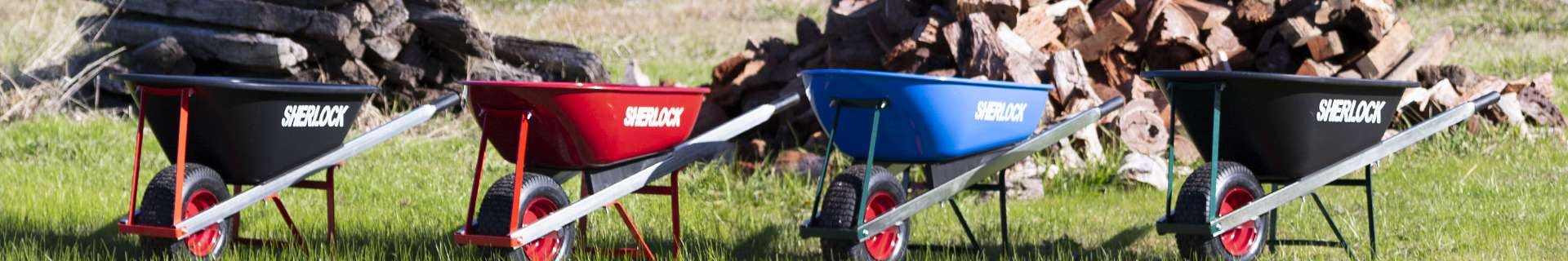 A Sherlock wheelbarrow