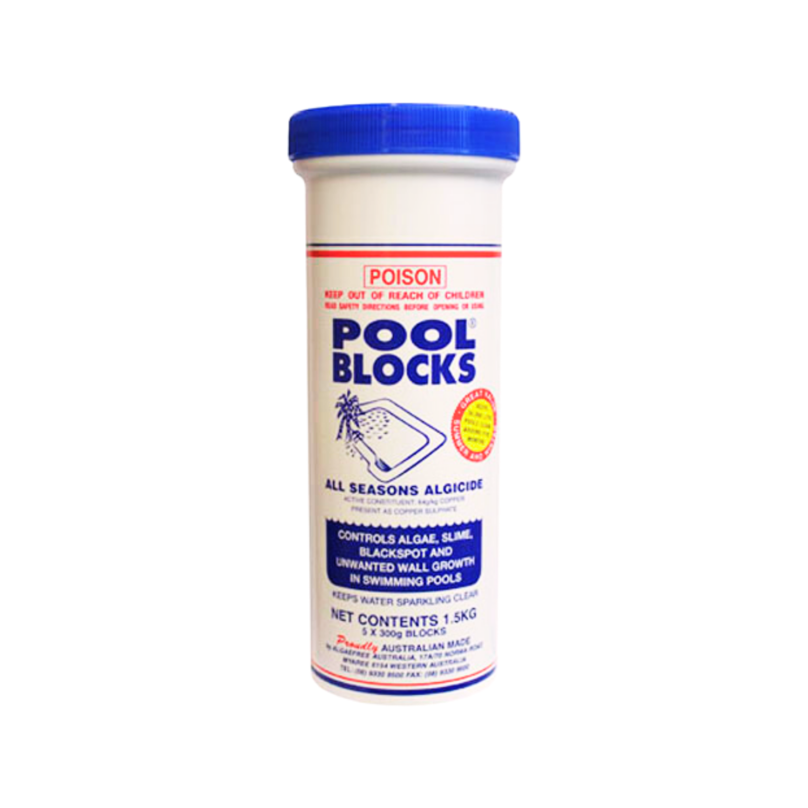Algaefree 1.5kg Pool Blocks - Bunnings Australia