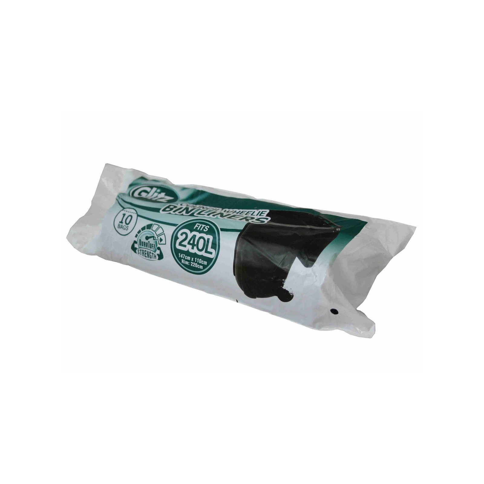 Glitz 240L Wheelie Bin Liners 10 Pack Bunnings New Zealand