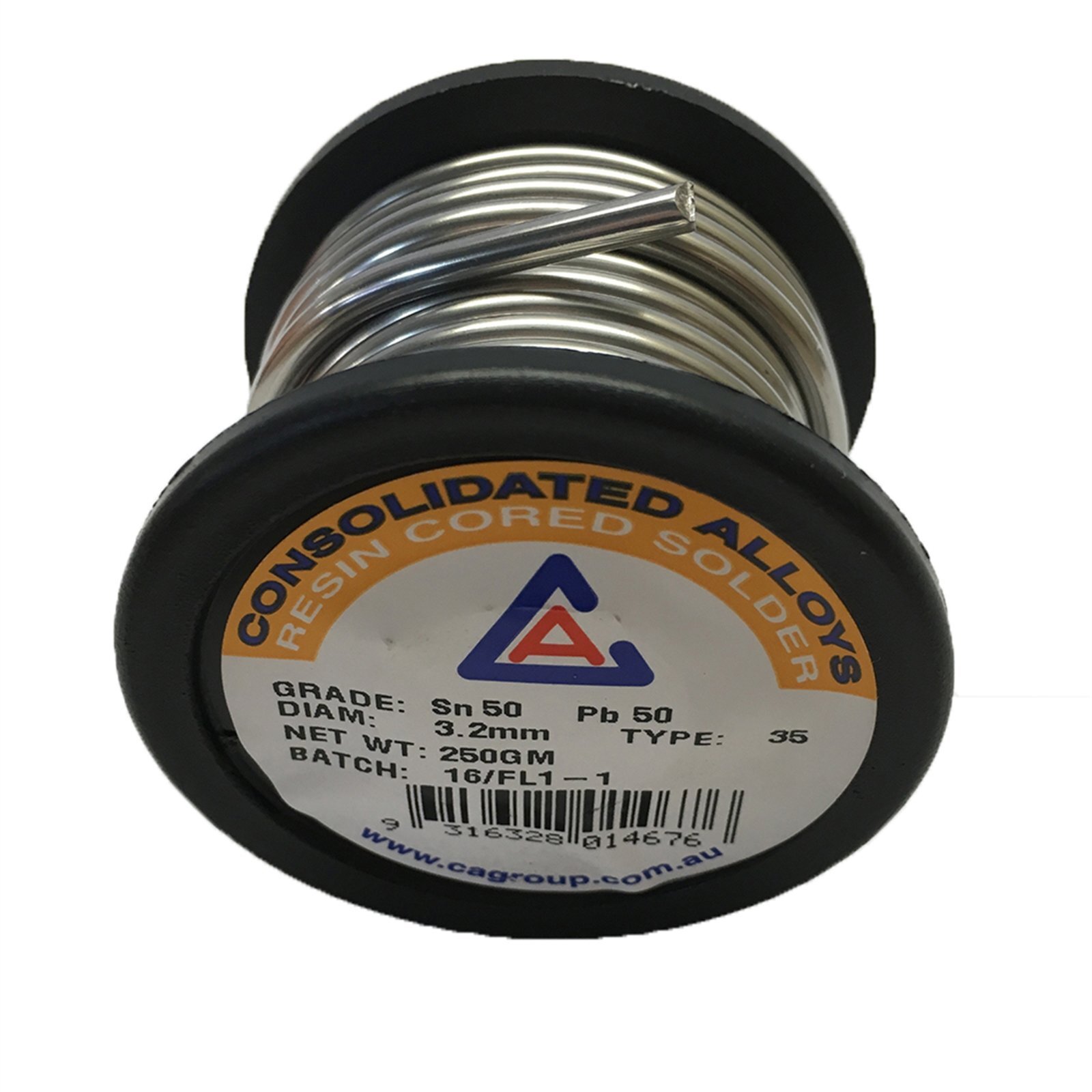 Consolidated Alloys 250g Resincore 50/50 Solder Bunnings Australia