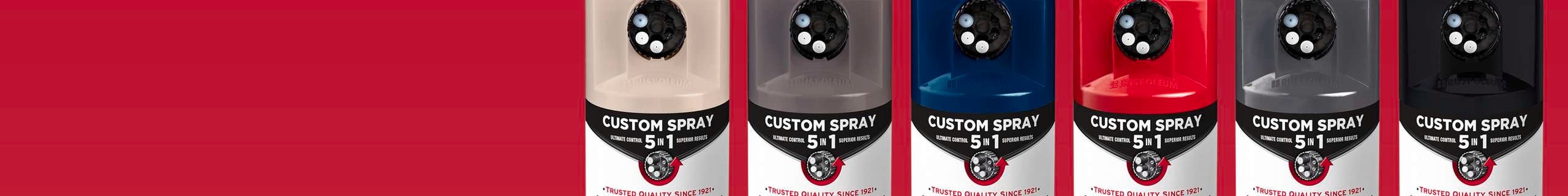 Image of rust oleum cans with 5 in 1 nozzle 