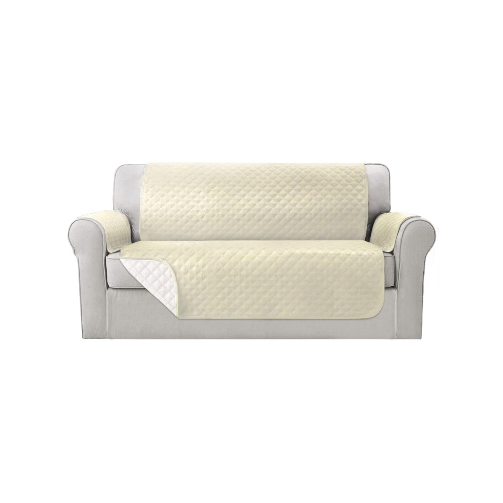 Artiss Sofa Cover Couch Covers Quilted 100 Water Resistant 3 Seater