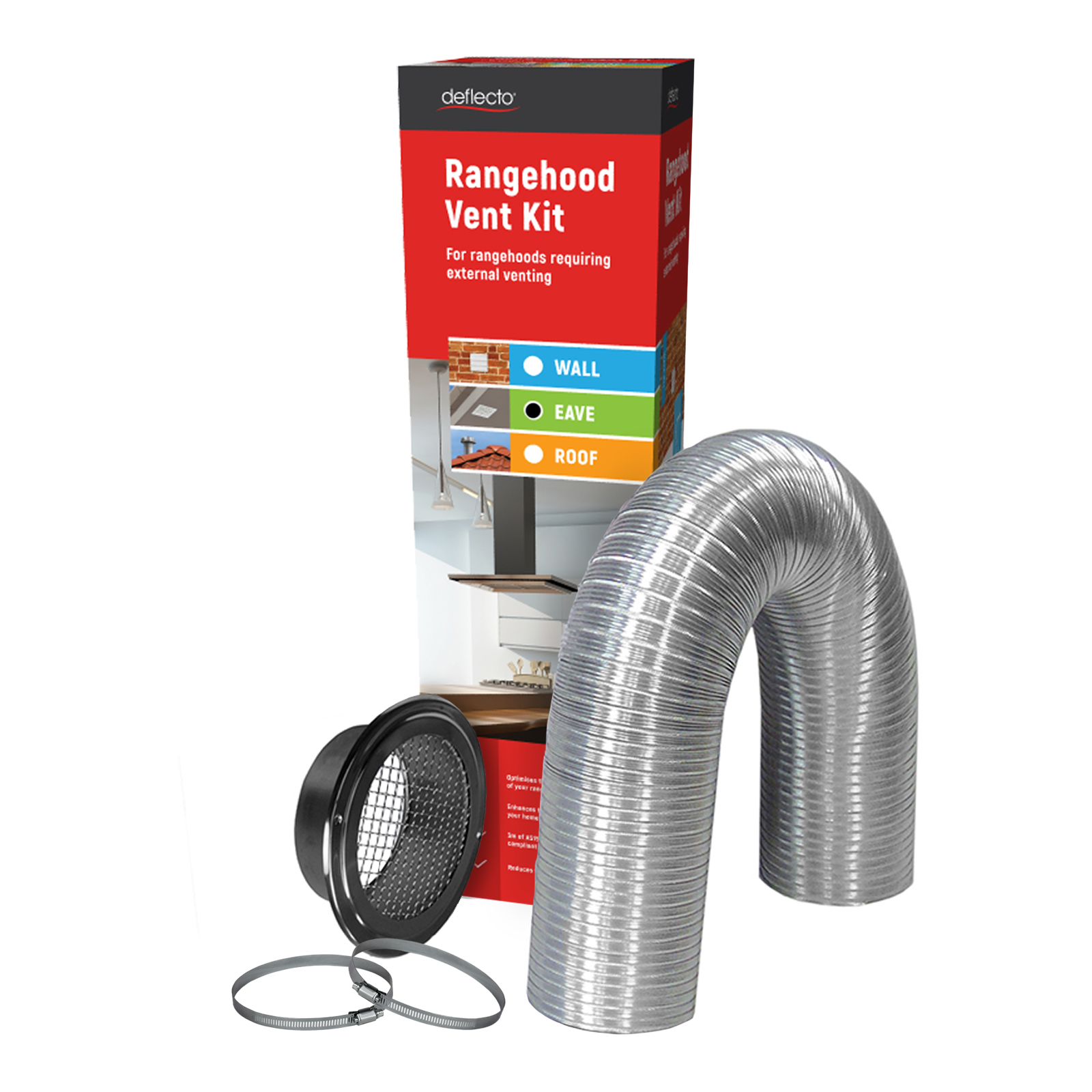 Deflecto 200mm Rangehood Eave Venting Kit Bunnings Australia