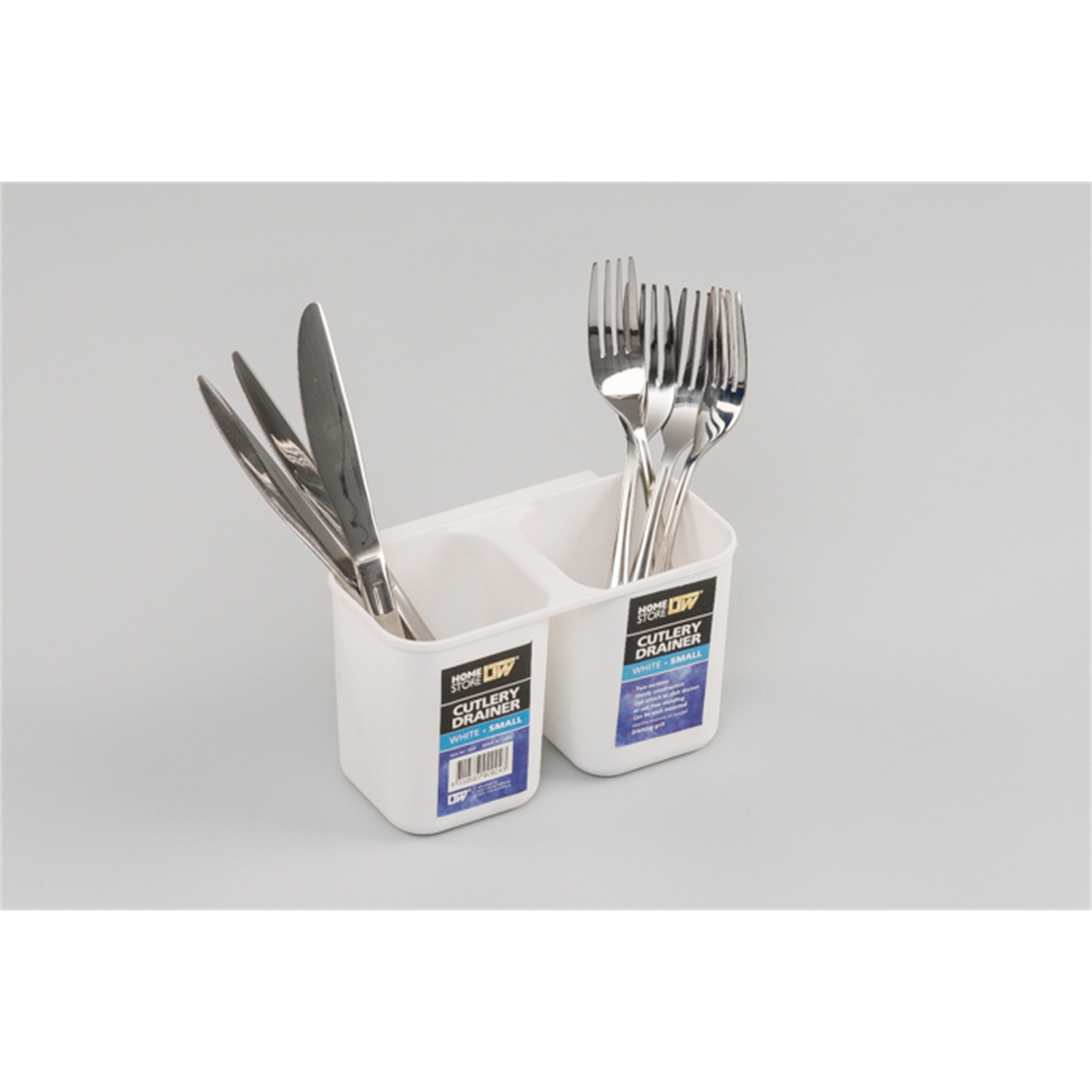 Ltw Small Plastic Cutlery Drainer White Bunnings New Zealand