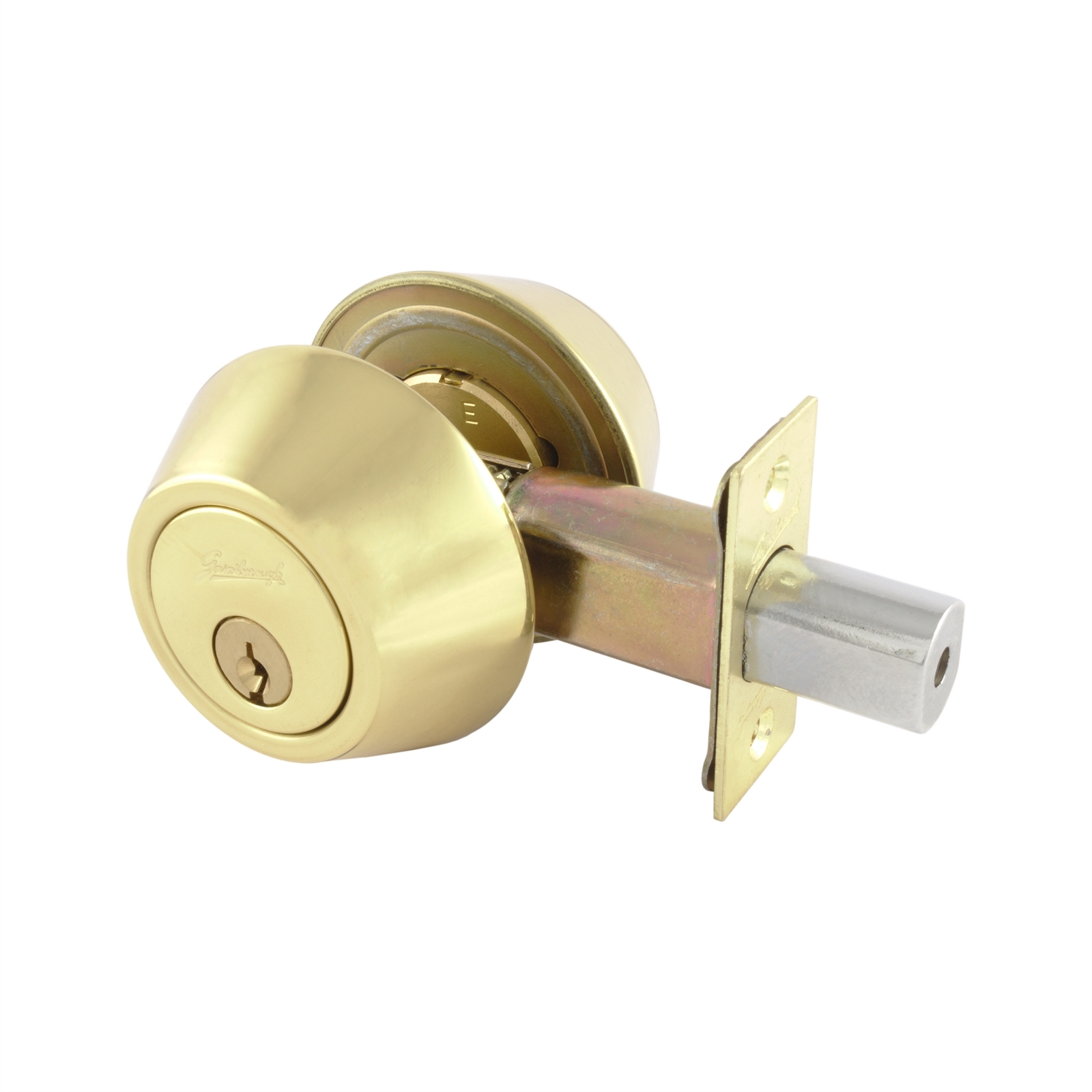 Gainsborough Polished Brass 250 Series Double Cylinder Deadbolt