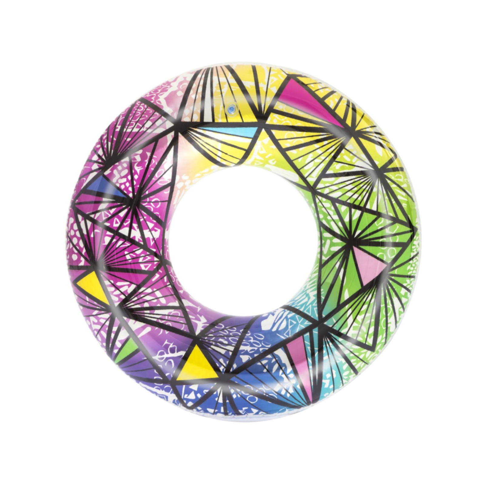 H2OGO! 119cm Inflatable Stained Glass Swim Ring Bunnings Australia