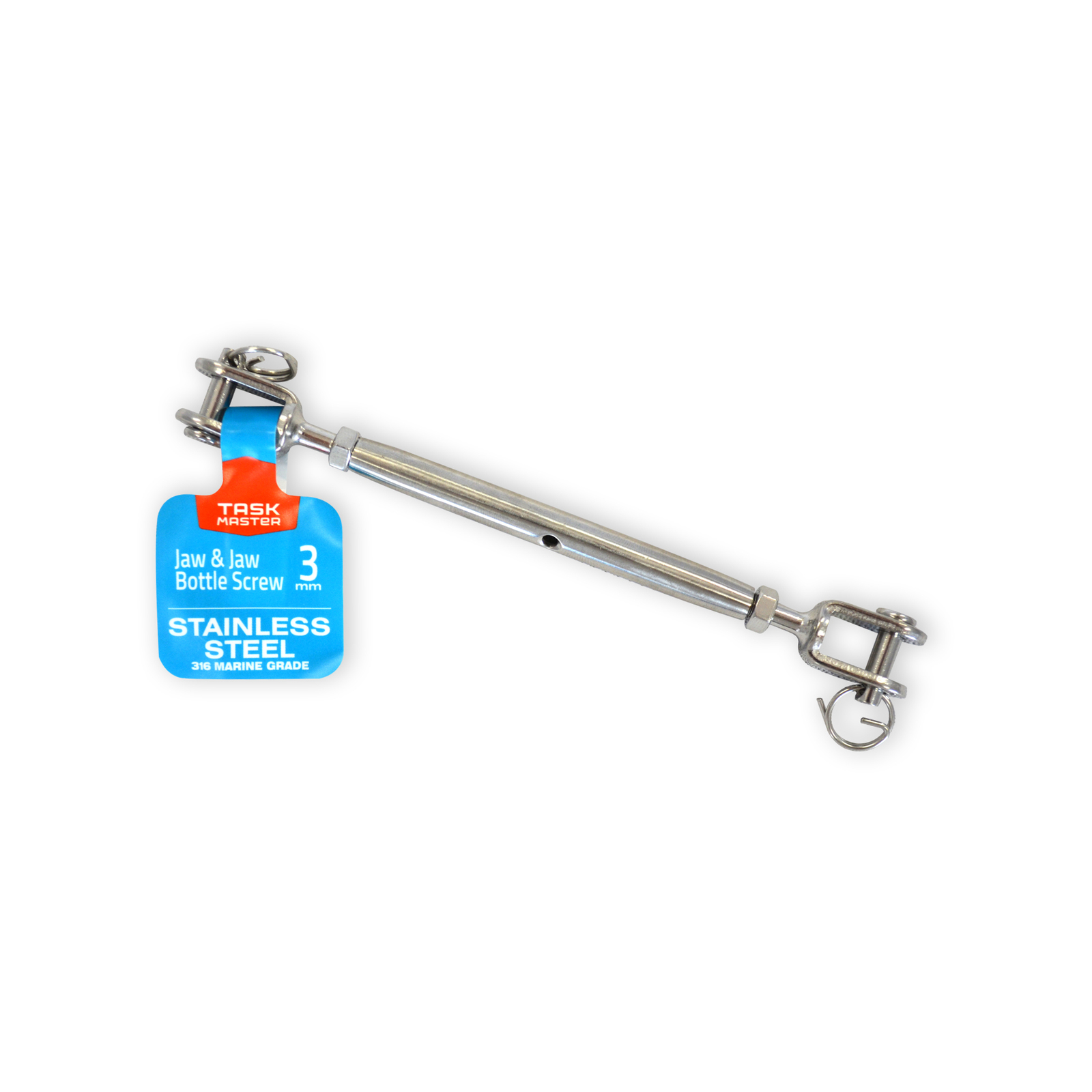 Taskmaster 3mm 316 Stainless Steel Jaw And Jaw Bottle Screw Bunnings