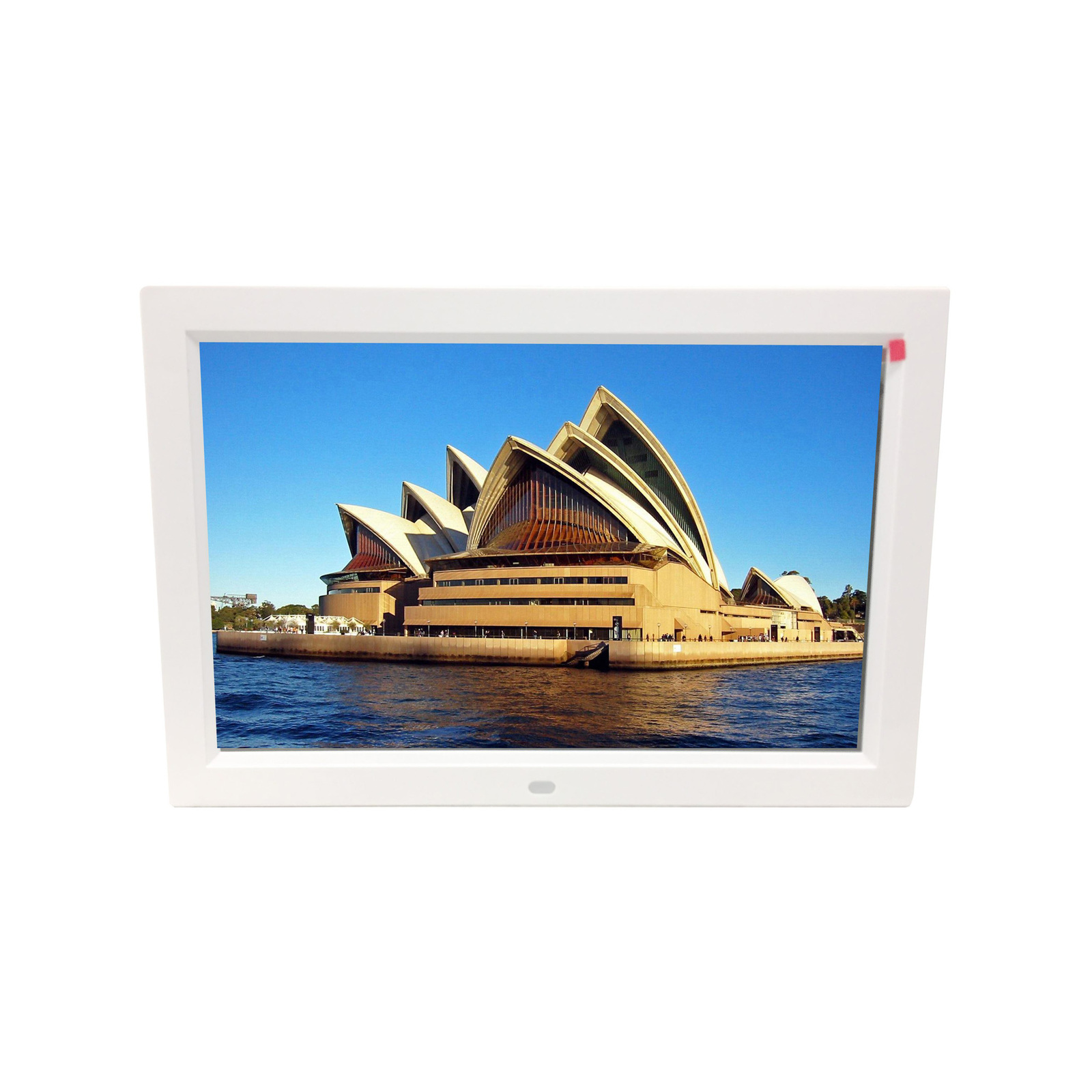 12" Digital Photo Frame with Remote White Bunnings Australia