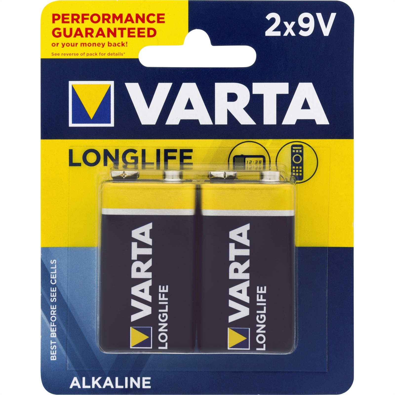 Varta 9V Alkaline Batteries 2 Pack Bunnings Australia