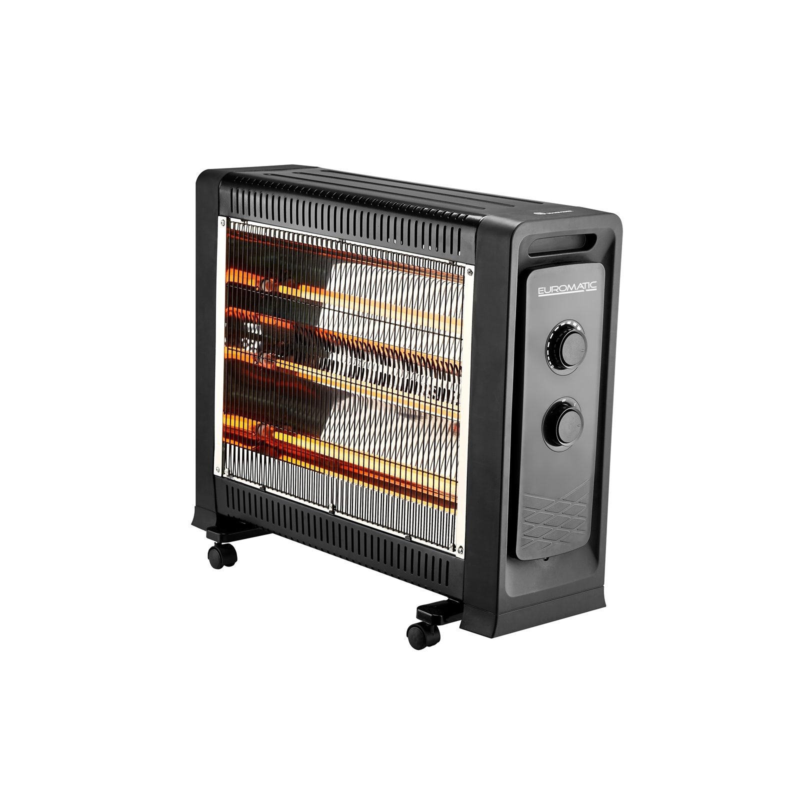 Euromatic 2400W 3 Bar Quartz Convection Heater - Bunnings Australia