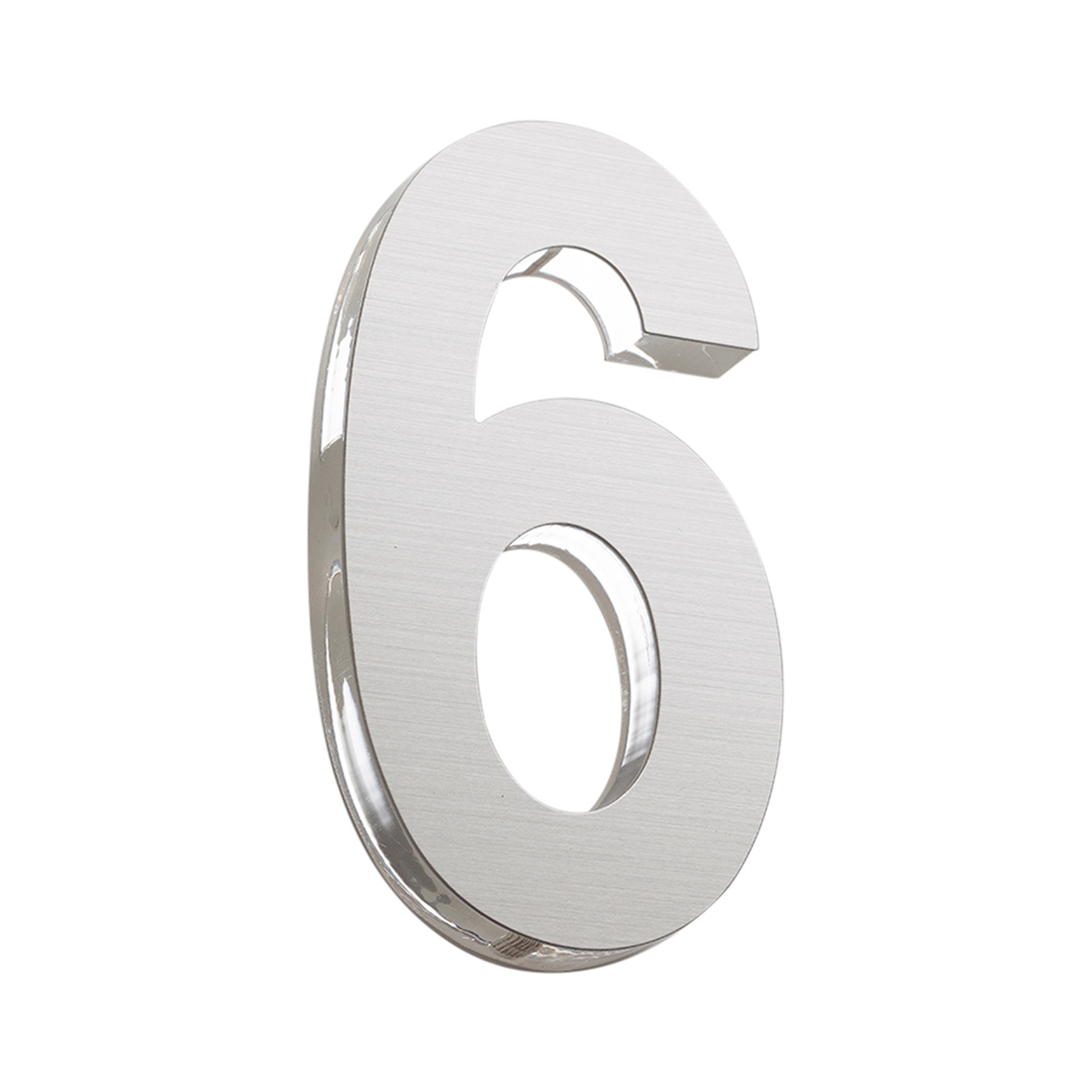 Sandleford 120mm Stainless Steel Azure House Number 6 - Bunnings Australia